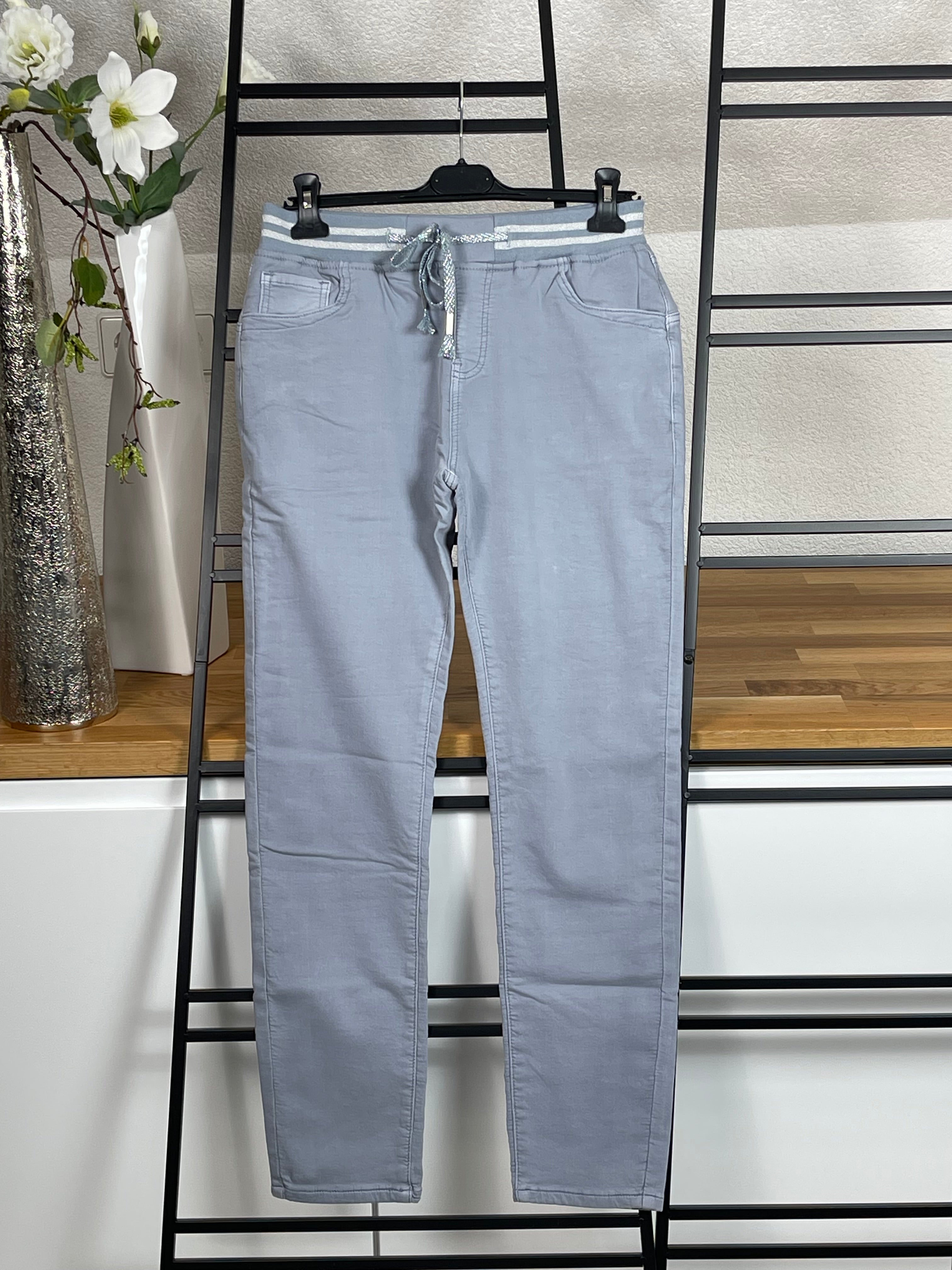 !!!!KEINE RETOURE MÖGLICH!!!!Jeans - Jogpant „Joggi“ Einheitsgrösse Gr. 36 - 44 in 3 Farben