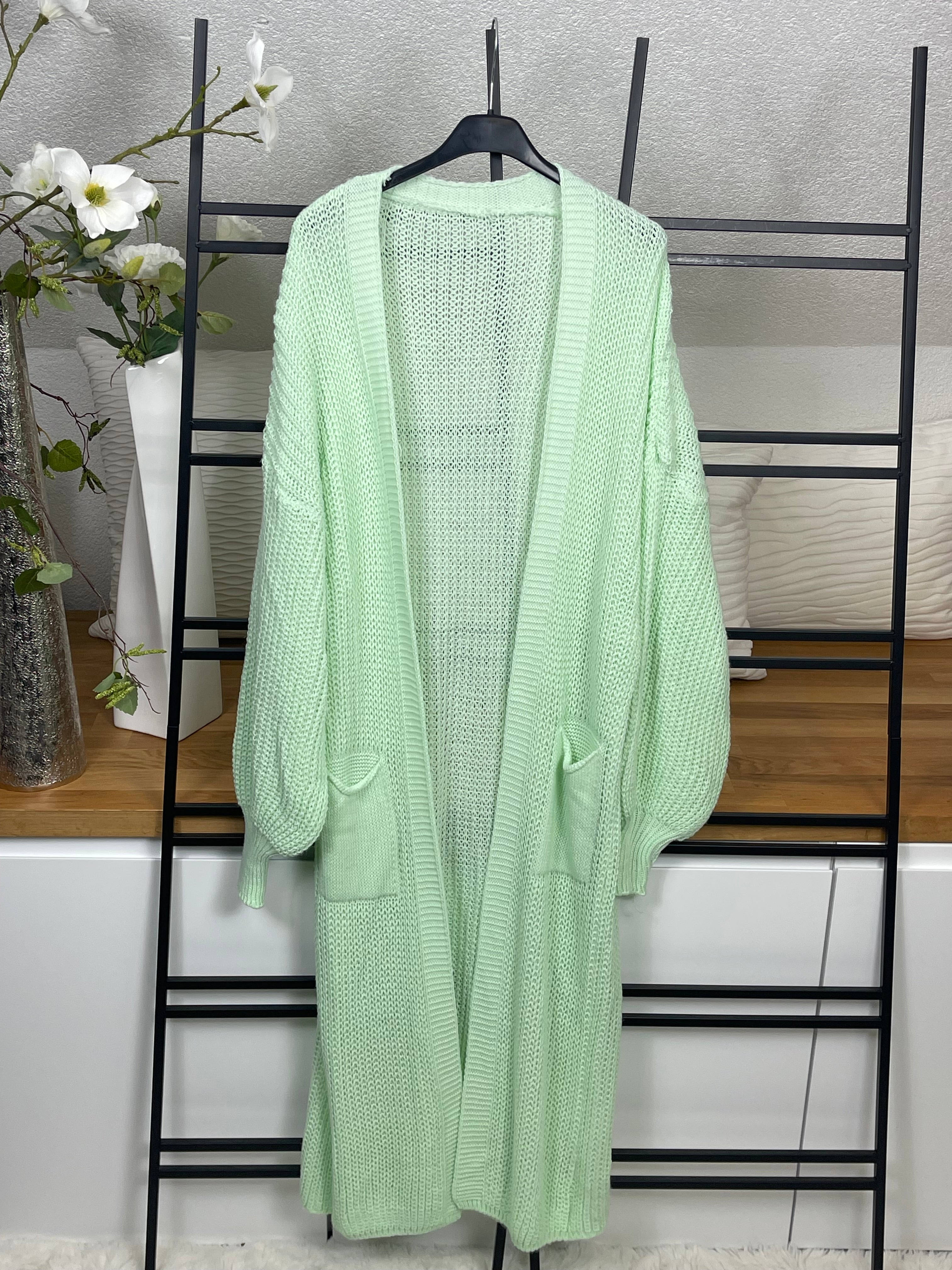 !!!KEINE RETOURE MÖGLICH !!! Strickmantel „Elise“ Einheitsgrösse Gr. 36 - 44/46