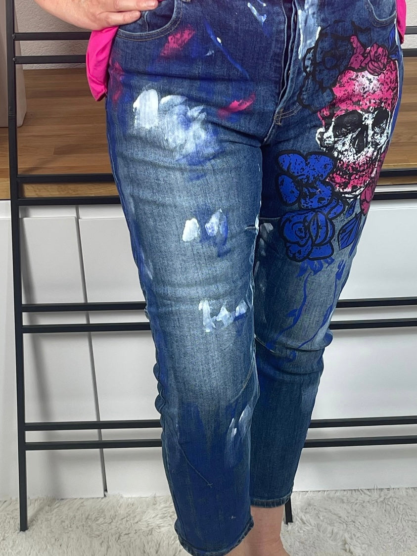 !!!!KEINE RETOURE MÖGLICH!!!! 
Jeans  „Skully“ Gr. 38 - 44
