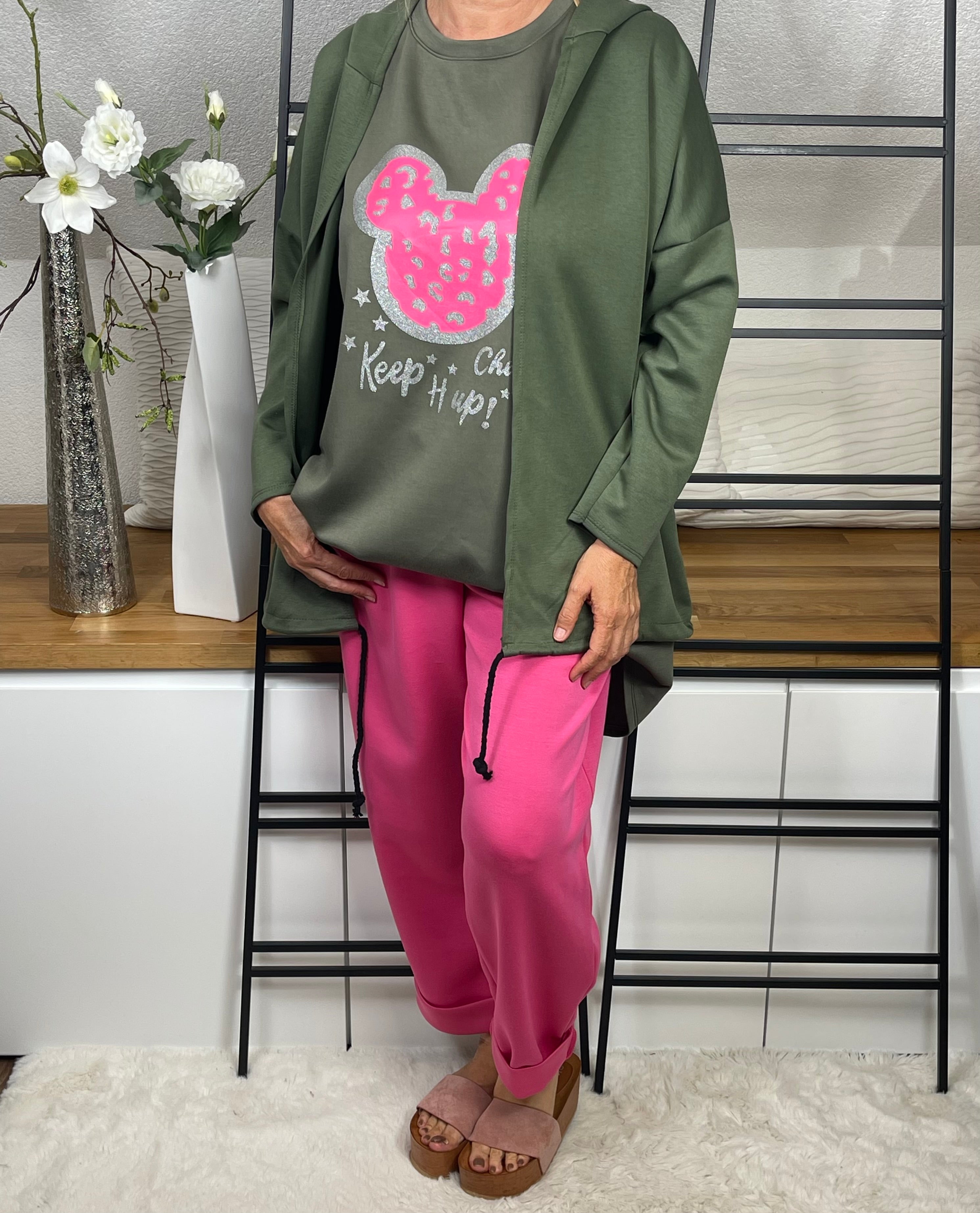 Damen „Fluffi“ Jacke Einheitsgrösse Gr. 38 - 46 in 5 Farben