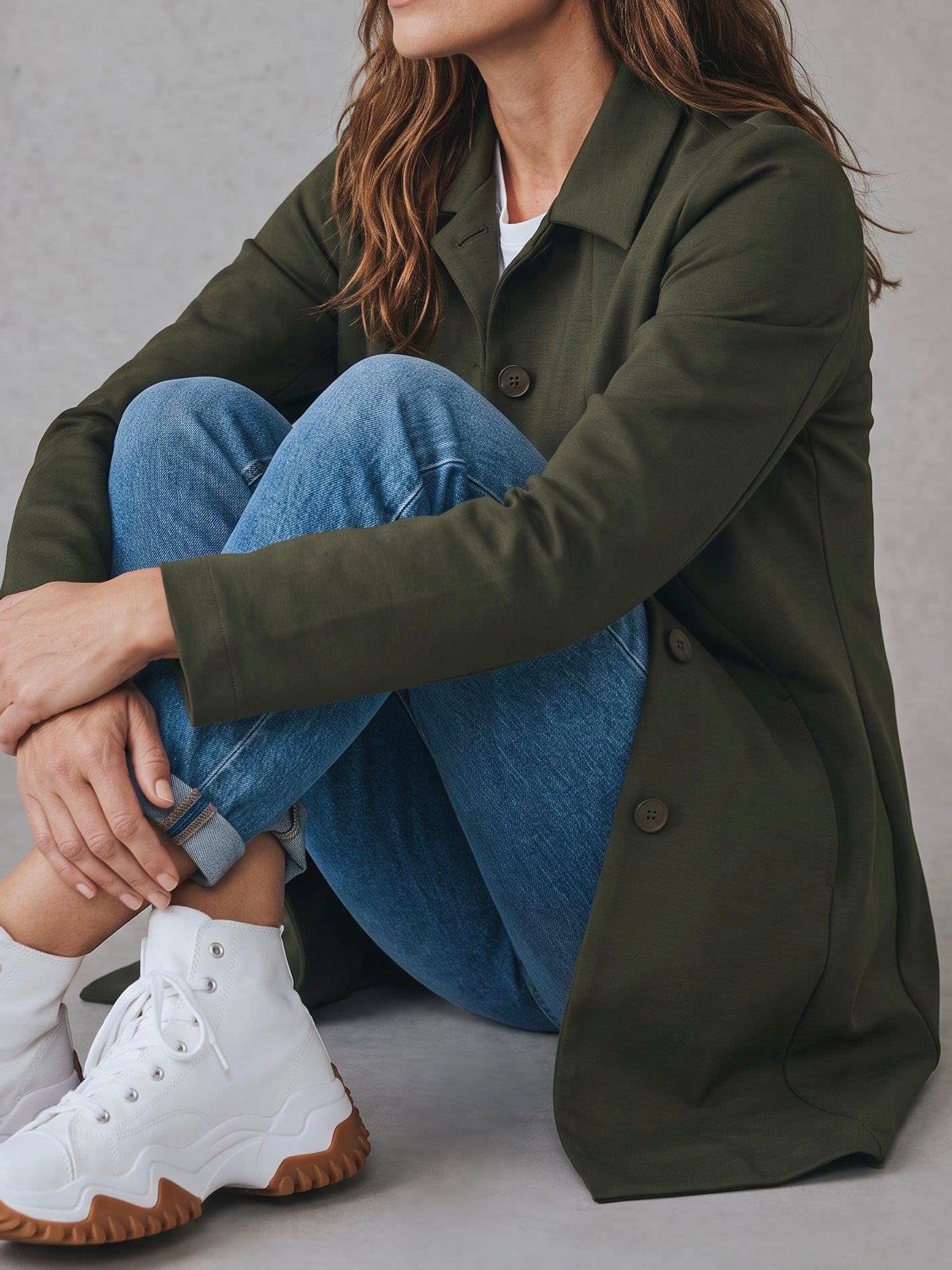 Longblazer „Esvivid“ Gr. 36 - 44 in khaki