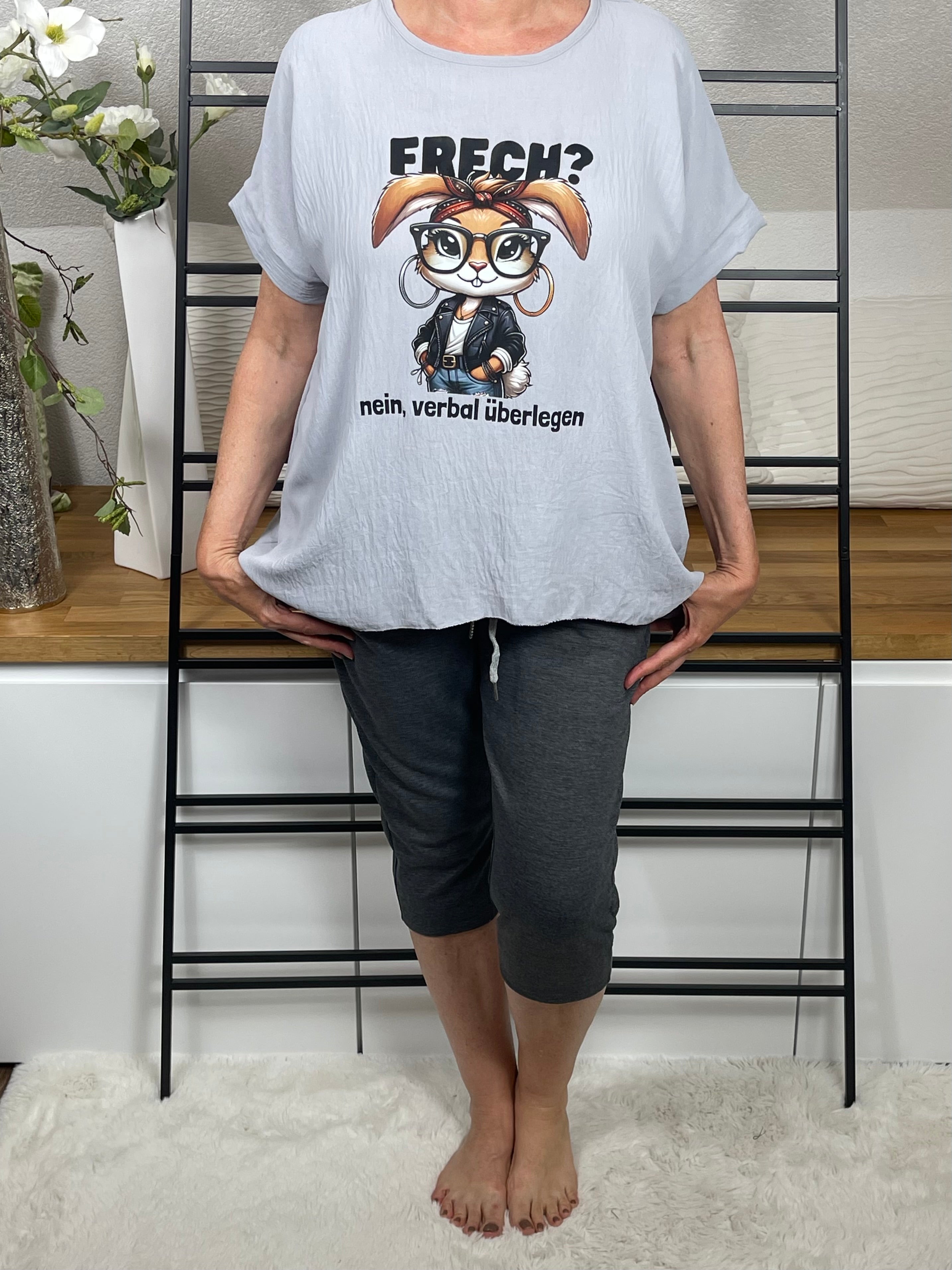 !!!!KEINE RETOURE MÖGLICH!!!! Damen - Shirt „…“ Einheitsgröße Gr. 38 - 44 in 5 Farben