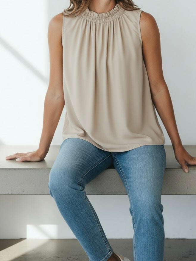 Schickes Blusen - Top in 2 Farben
