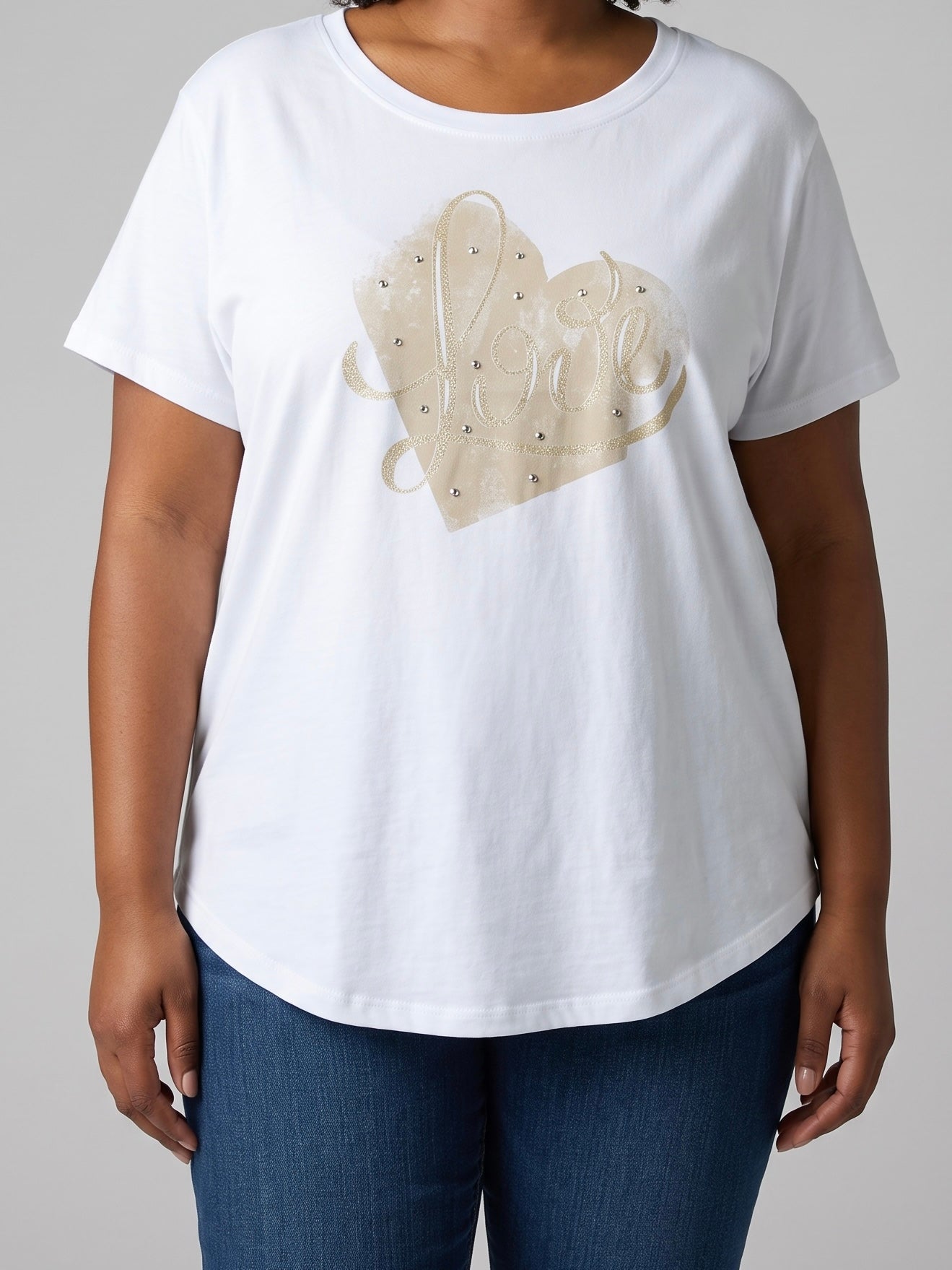 T - Shirt „Love“ Einheitsgrösse Gr. 38 - 44
