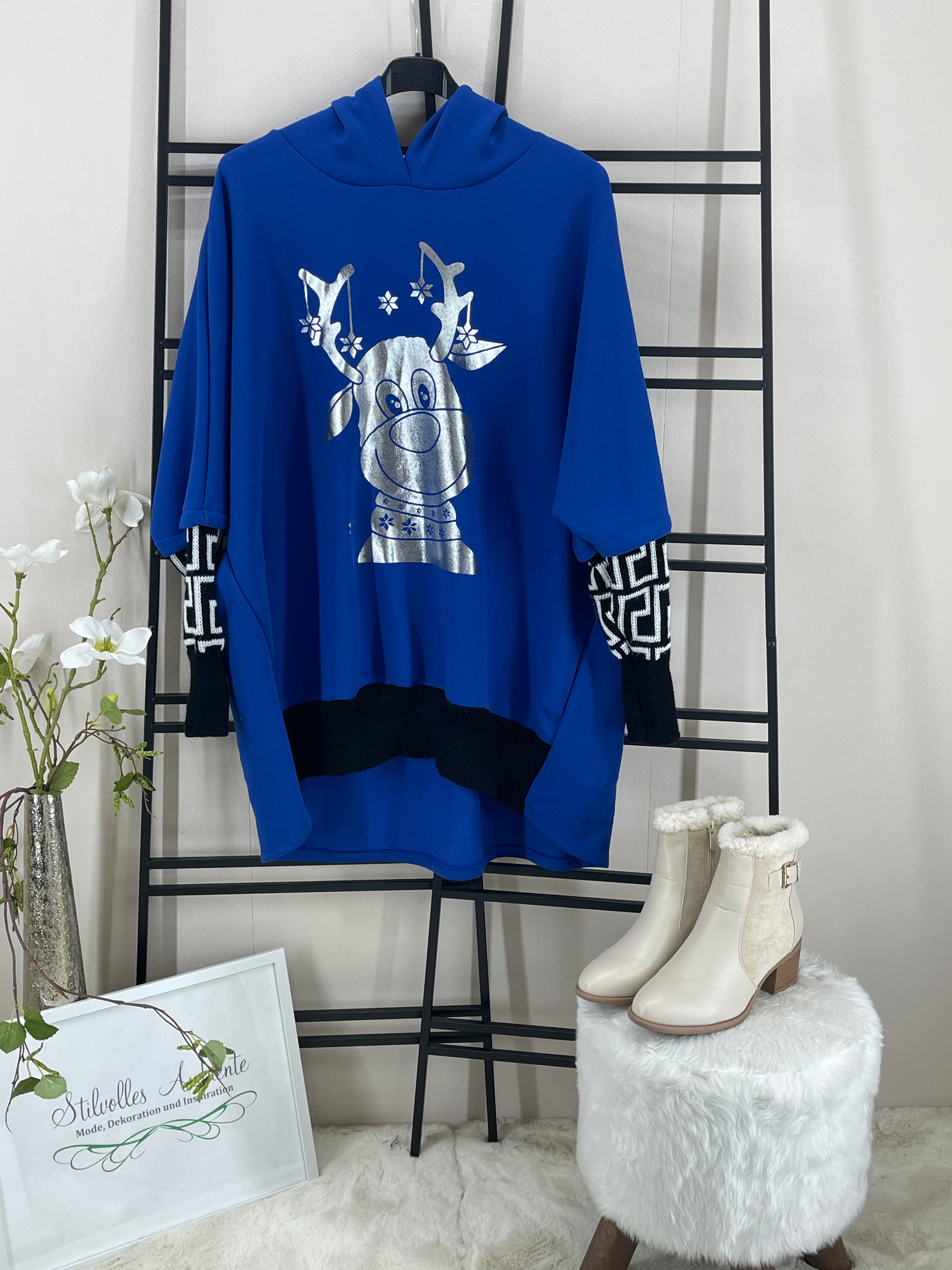 Hoodie „Rudolf“ Einheitsgrösse Gr. 36 - 48