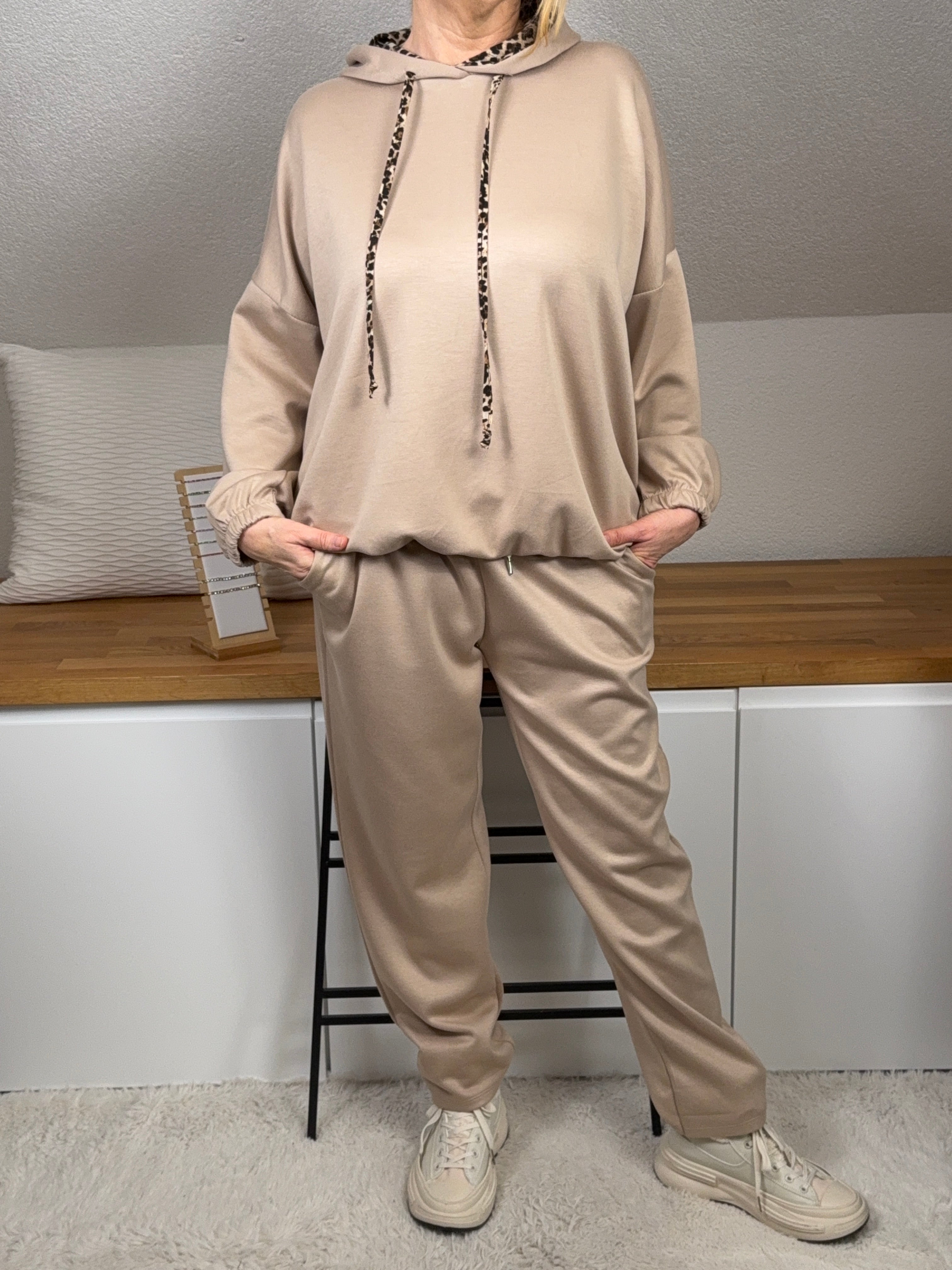 Damen Jogpant „Fluffi“ Einheitsgrösse Gr. 44 - 50 in vielen Farben