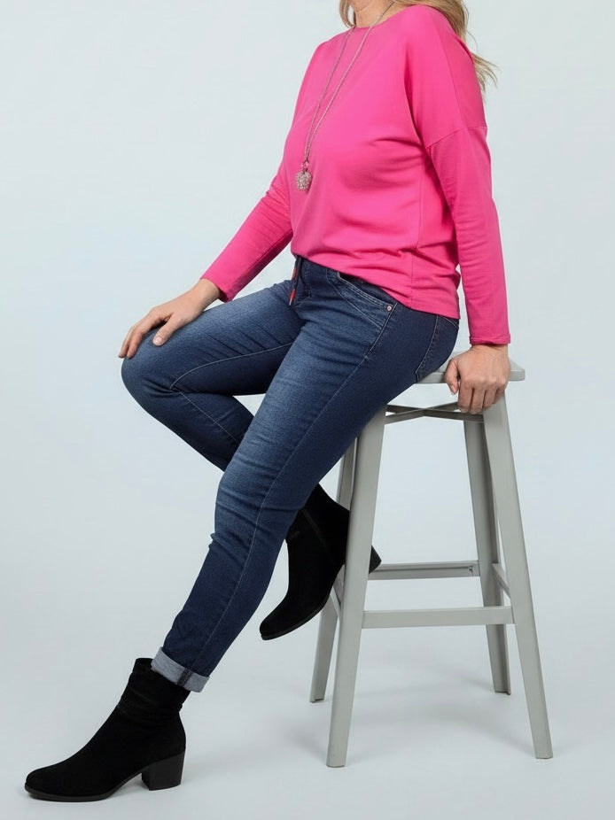 Jeans - Jogpant „Leila - Dark“