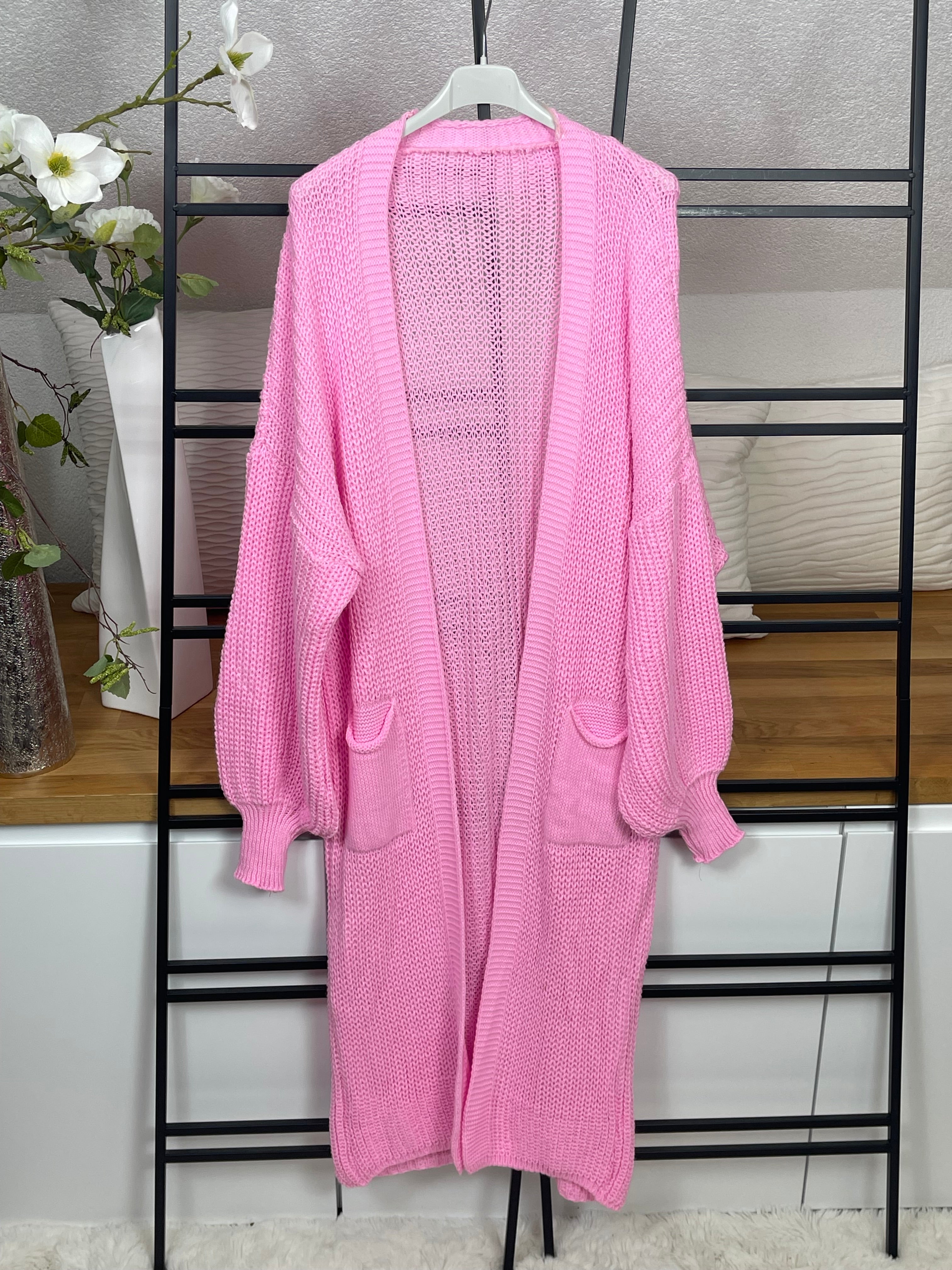 !!!KEINE RETOURE MÖGLICH !!! Strickmantel „Elise“ Einheitsgrösse Gr. 36 - 44/46