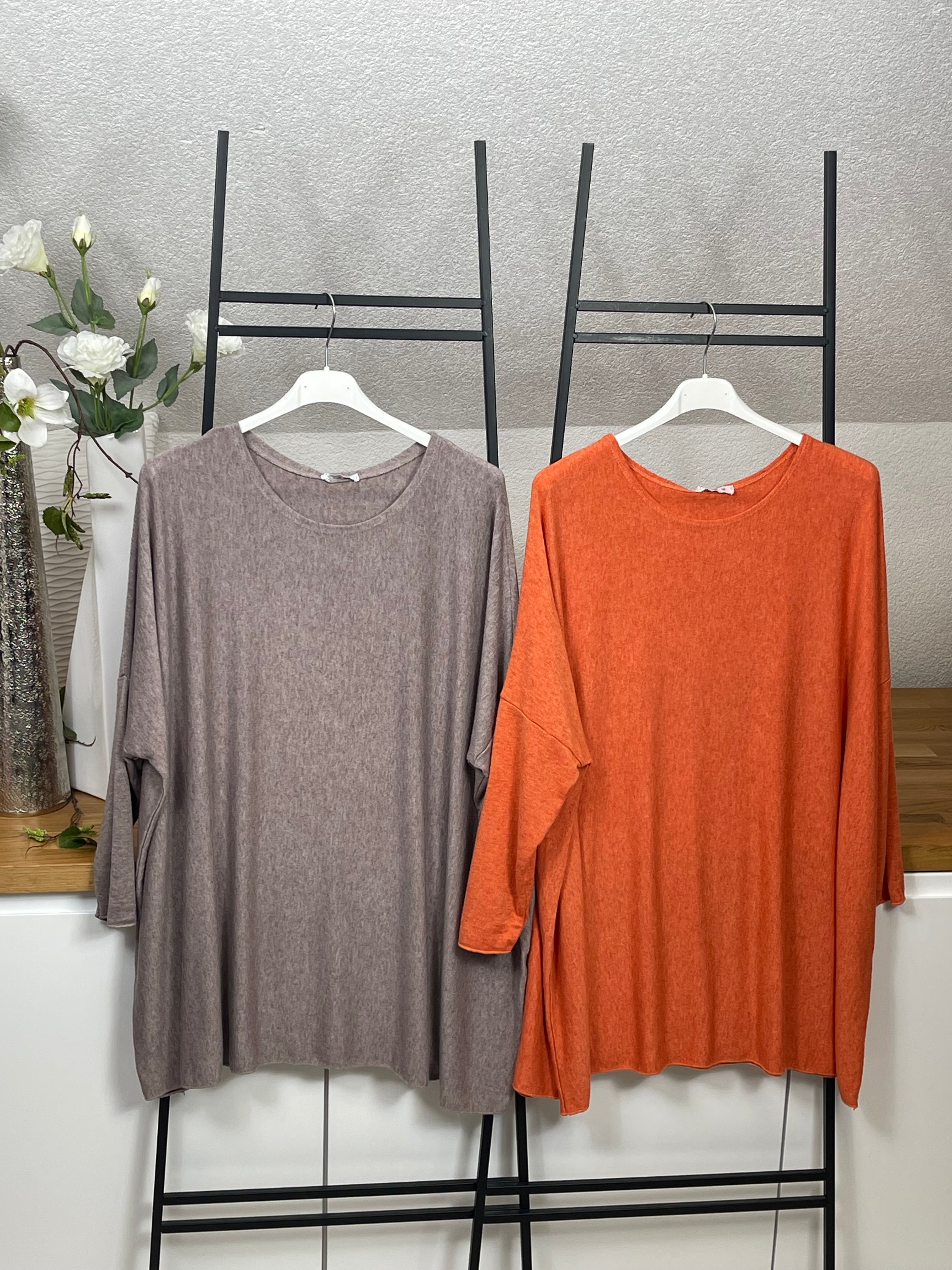 Damen - Feinstrick - Pullover Einheitsgrösse Gr. 42 - 48 in 7 Farben