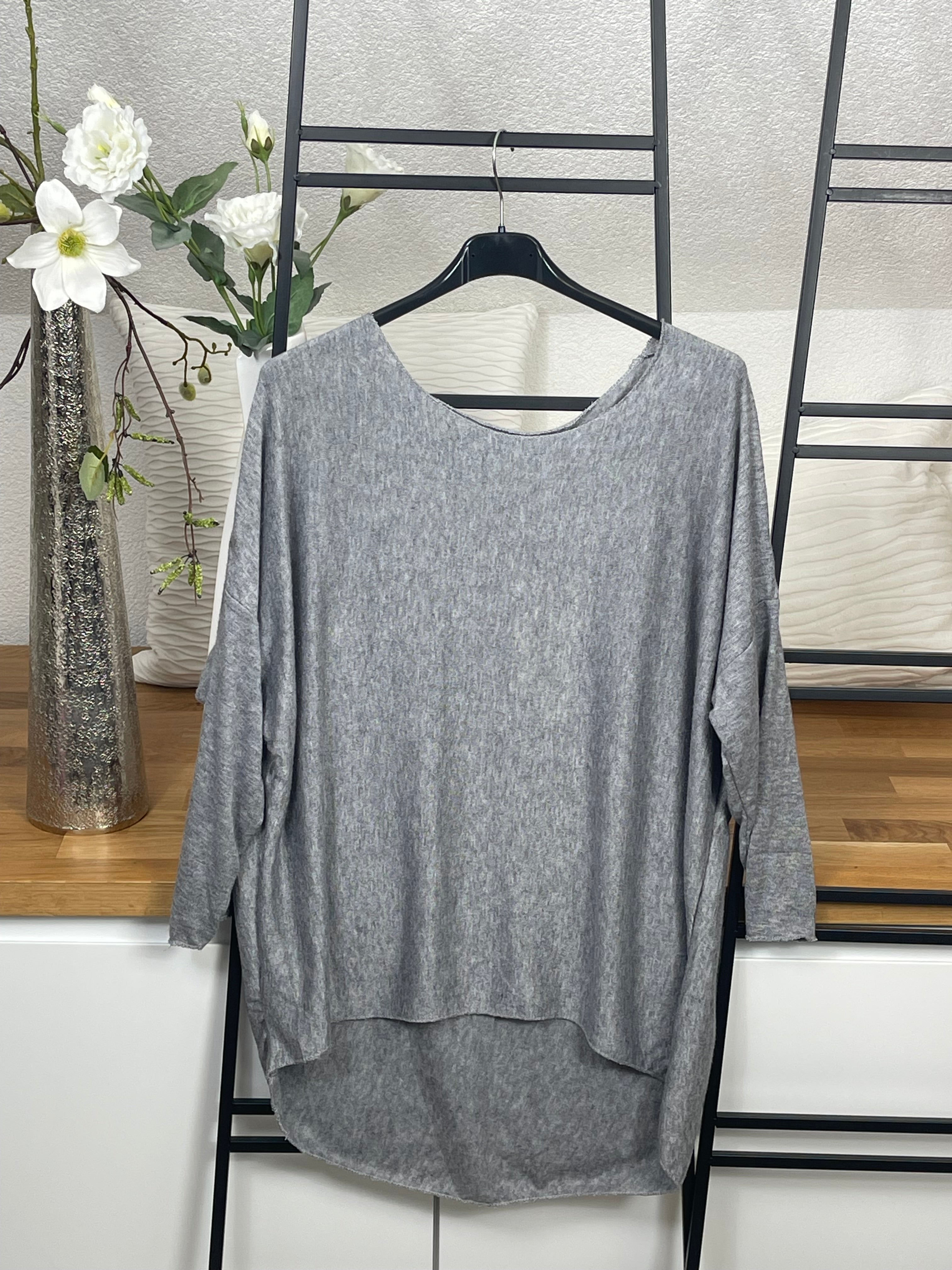 Damen - Feinstrick - Pullover „Knuffi“ Einheitsgrösse Gr. 38 - 44 in 10 Farben