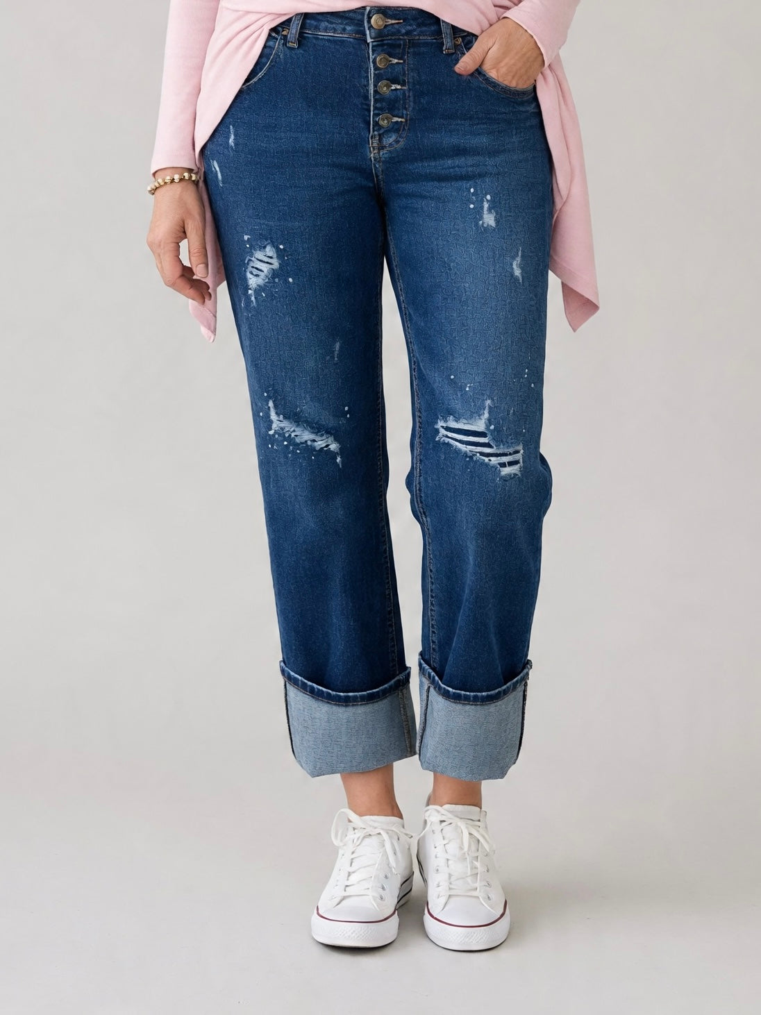 Jeans „Wow“ Gr. 36 - 48 in blau