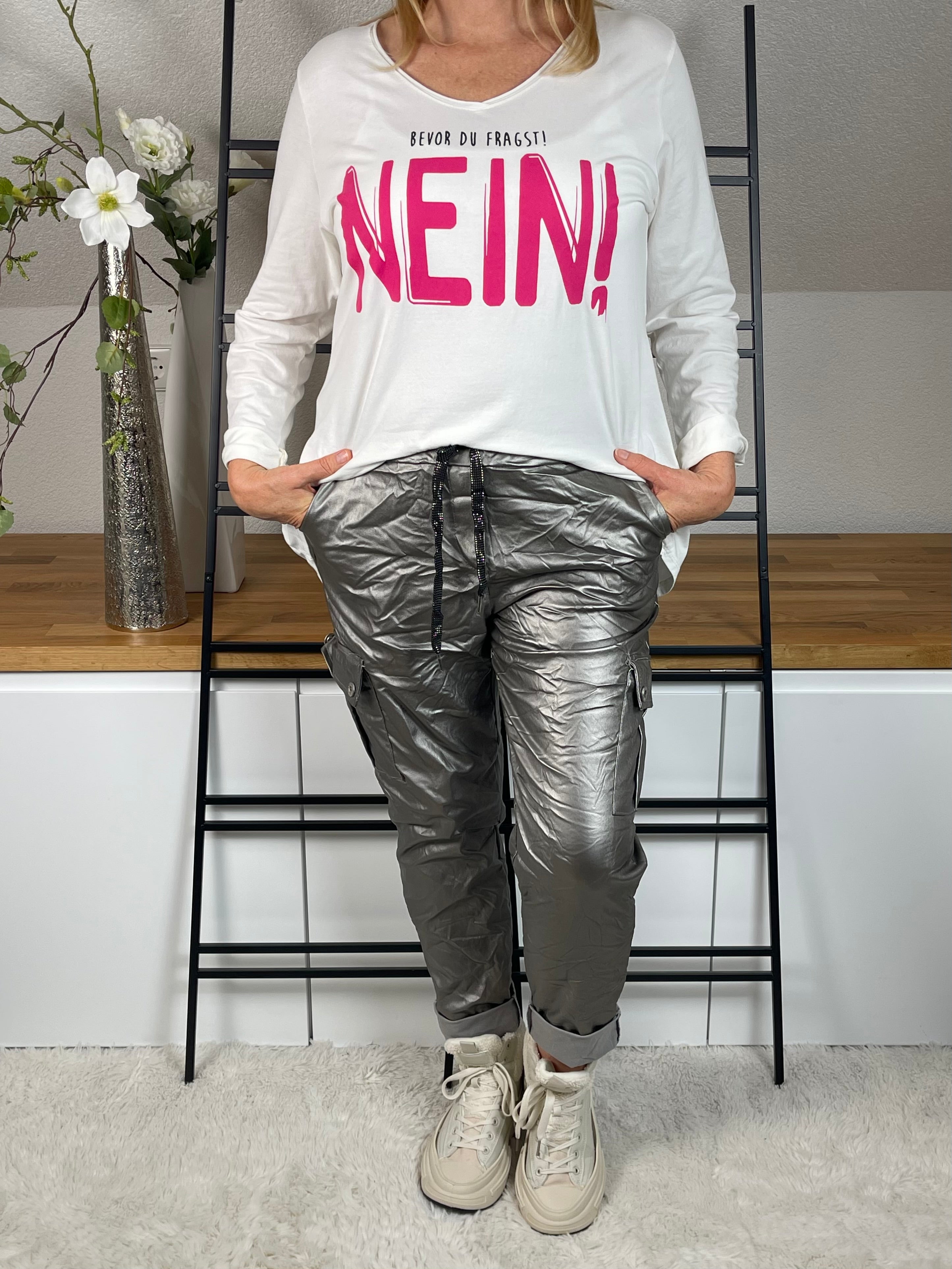 !!!!Keine RETOURE MÖGLICH!!! Shirt „BEVOR DU FRAGST! NEIN!“ Einheitsgröße Gr. 36 - 42/44