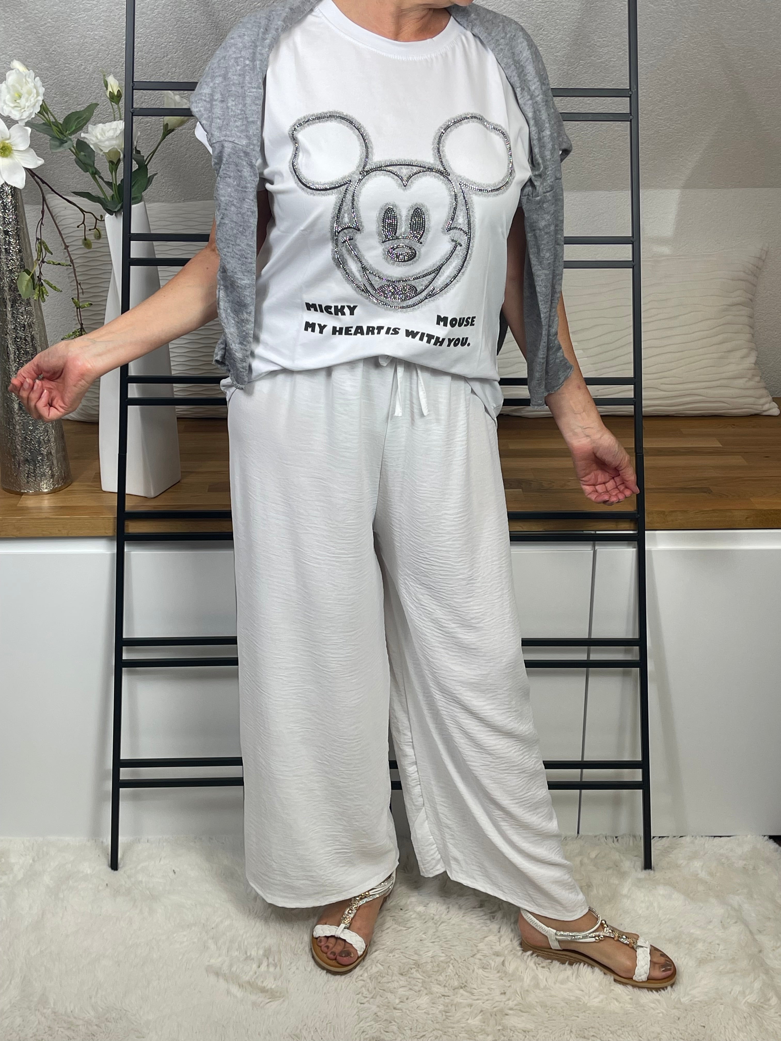 Damen - Feinstrick - Pullover „Knuffi“ Einheitsgrösse Gr. 38 - 44 in 10 Farben