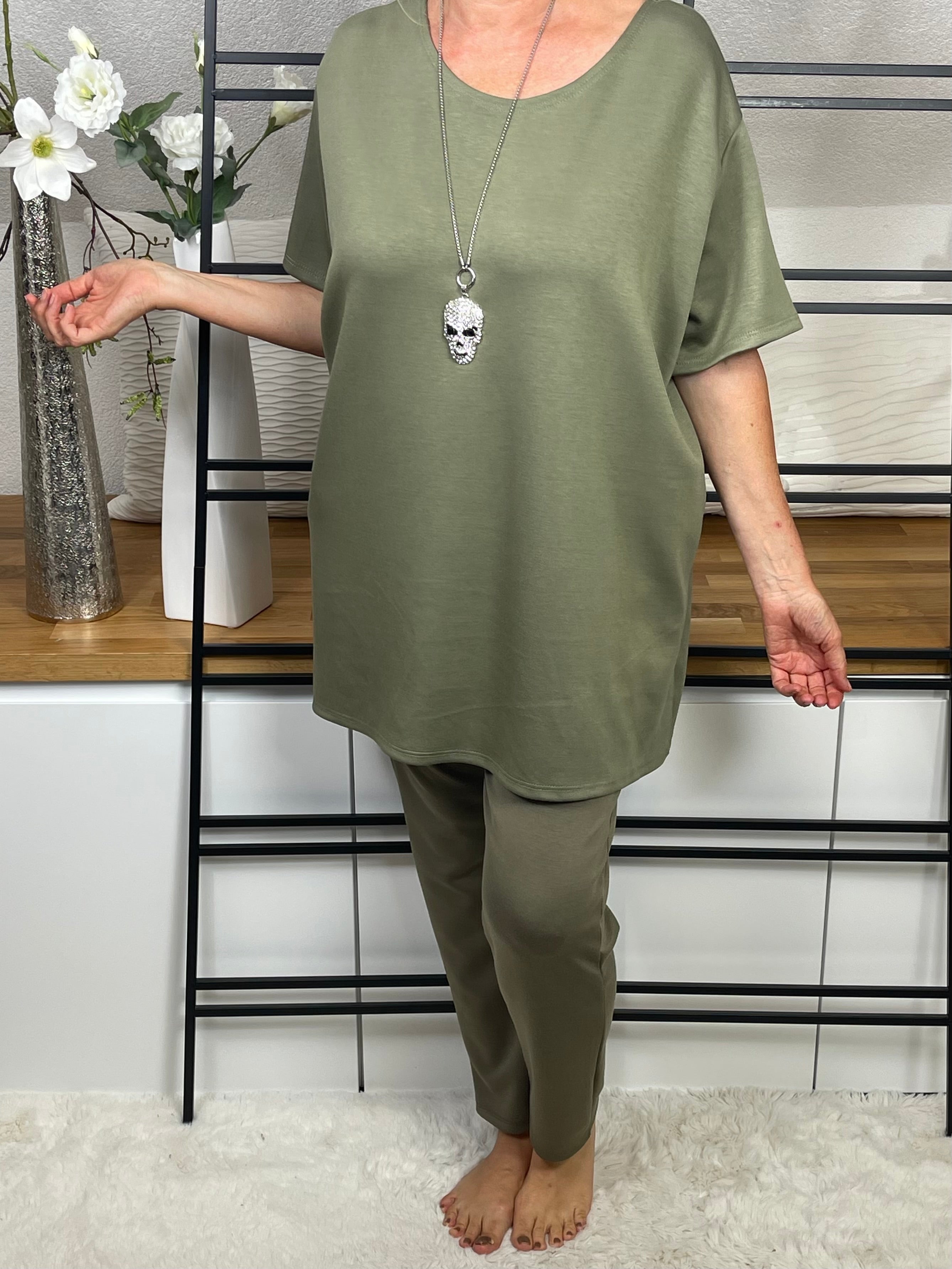 Damen T - Shirt „Fluffi“ Einheitsgrösse Gr. 42 - 48 in 6 Farben