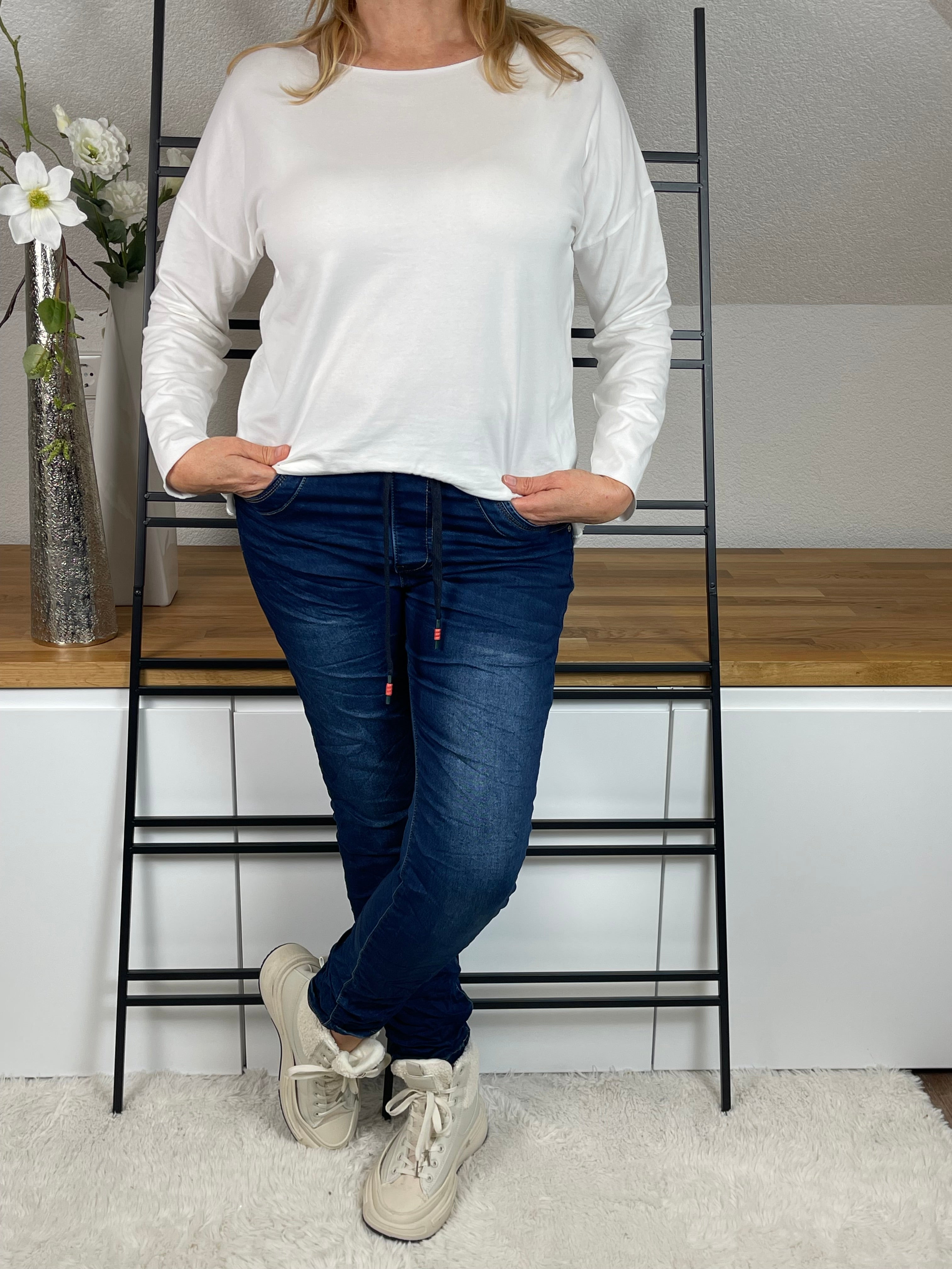 Damen Basic Shirt Einheitsgrösse Gr. 36 - 44 in vielen Farben