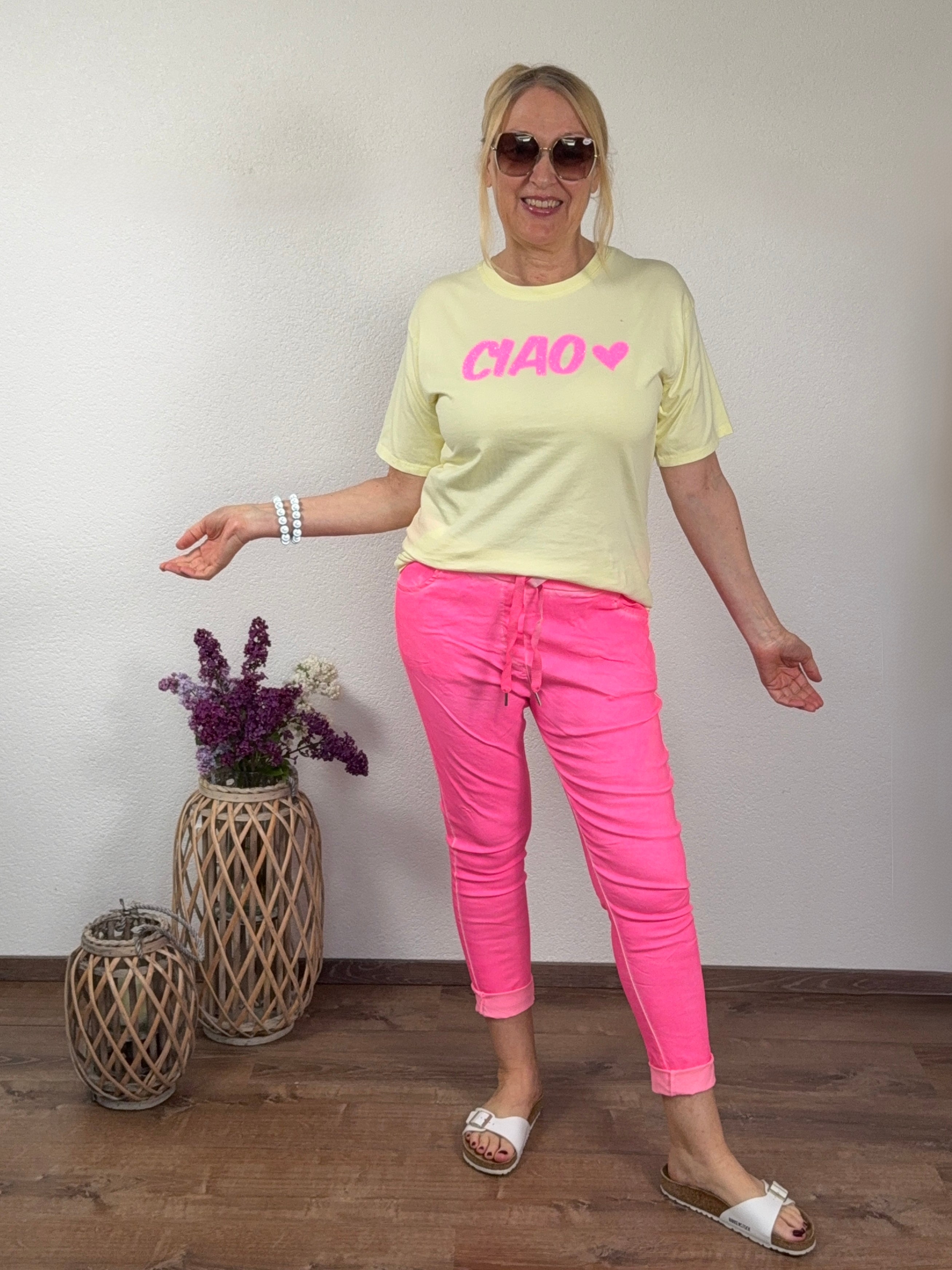 Jogpant „Neon“ Einheitsgrösse Gr. 38 - 44 in 2 Farben