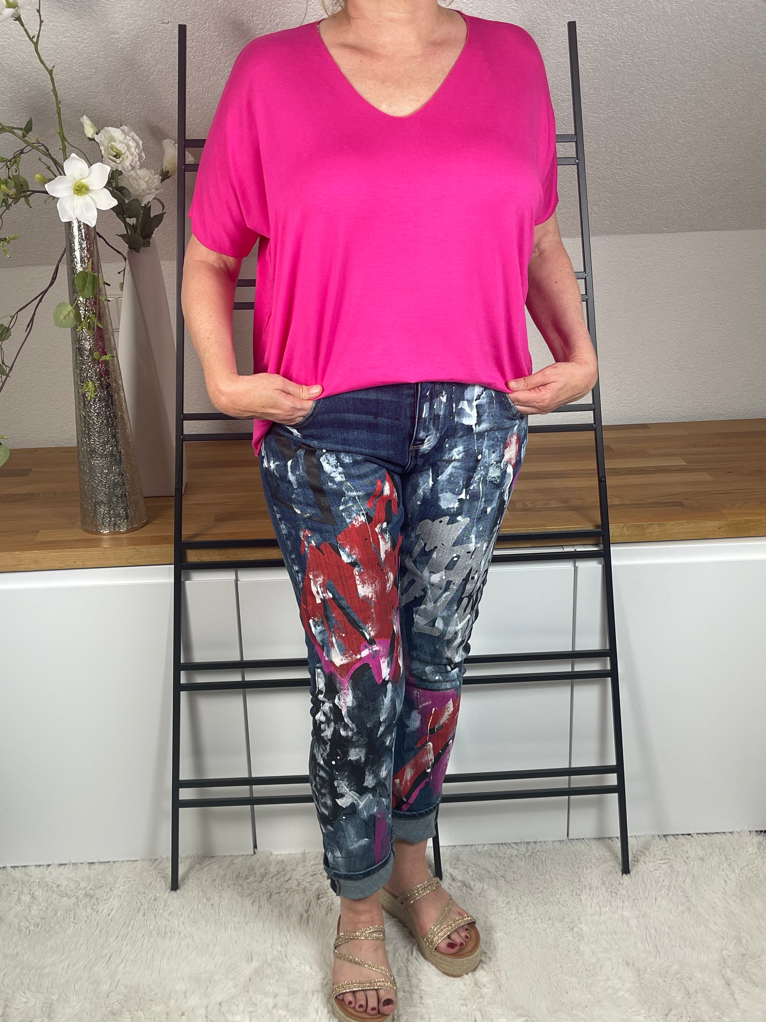 !!!!KEINE RETOURE MÖGLICH!!!! 
Jeans  „Crazy“ Gr. 38 - 44