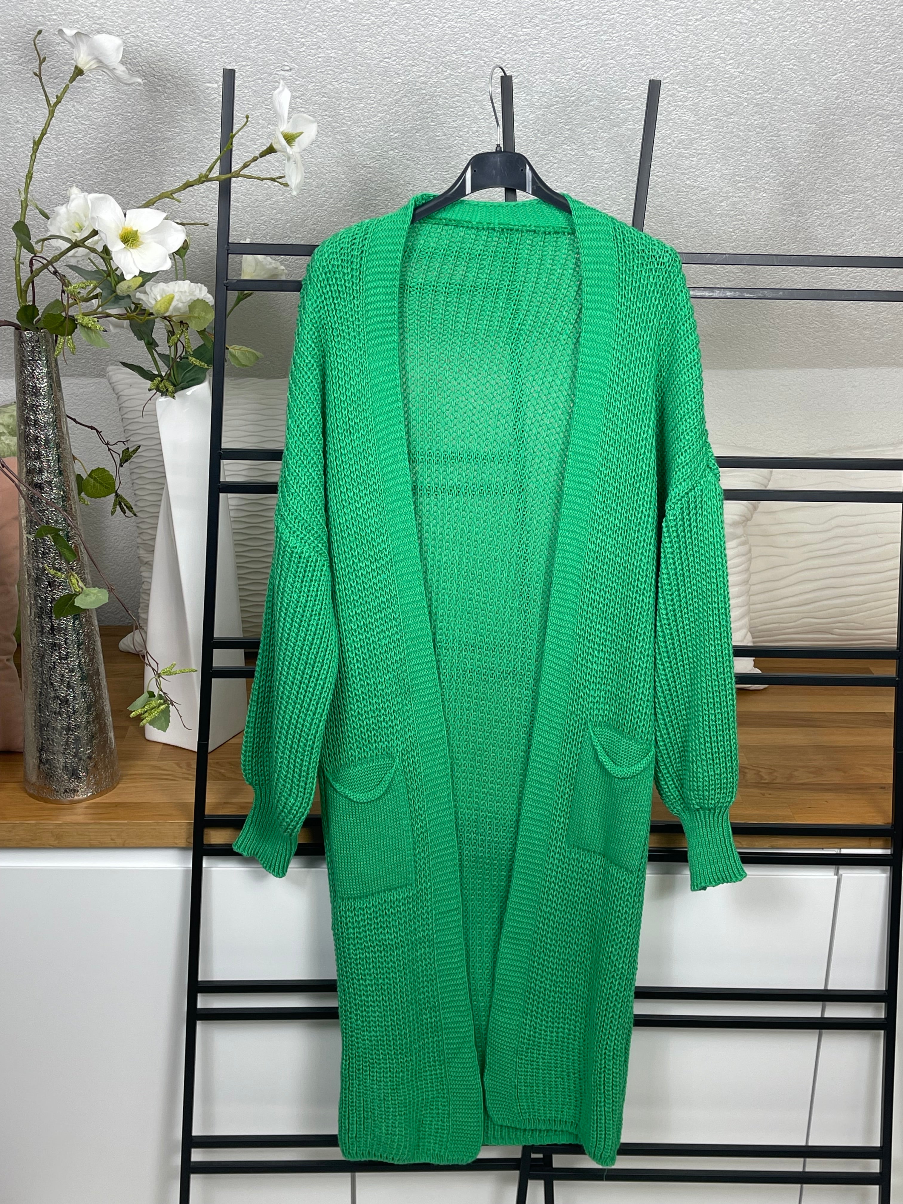 !!!KEINE RETOURE MÖGLICH !!! Strickmantel „Elise“ Einheitsgrösse Gr. 36 - 44/46