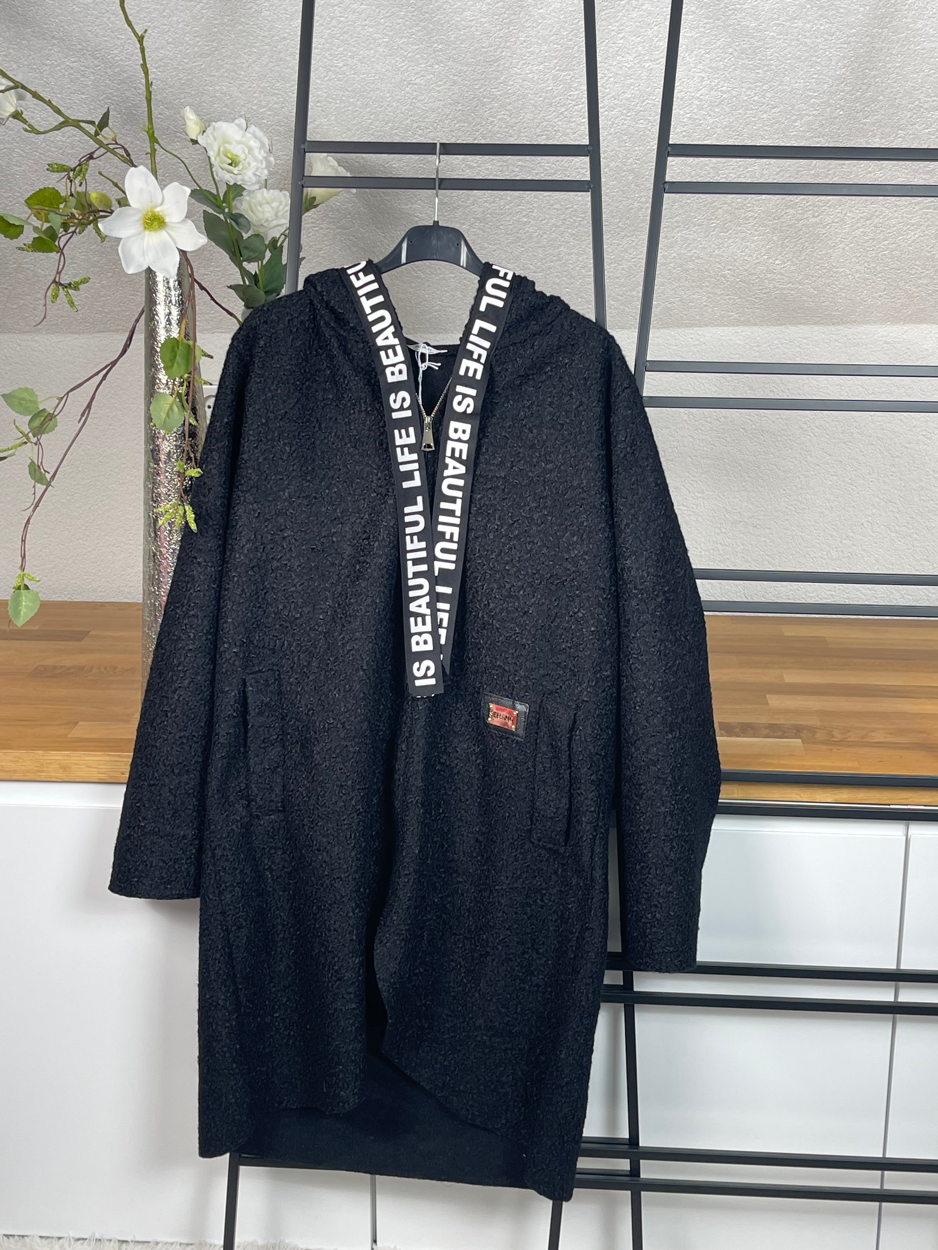 !!!!KEINE RETOURE MÖGLICH!!!! Teddy - Mantel „Beautiful“ Einheitsgrösse Gr. 36 - 44