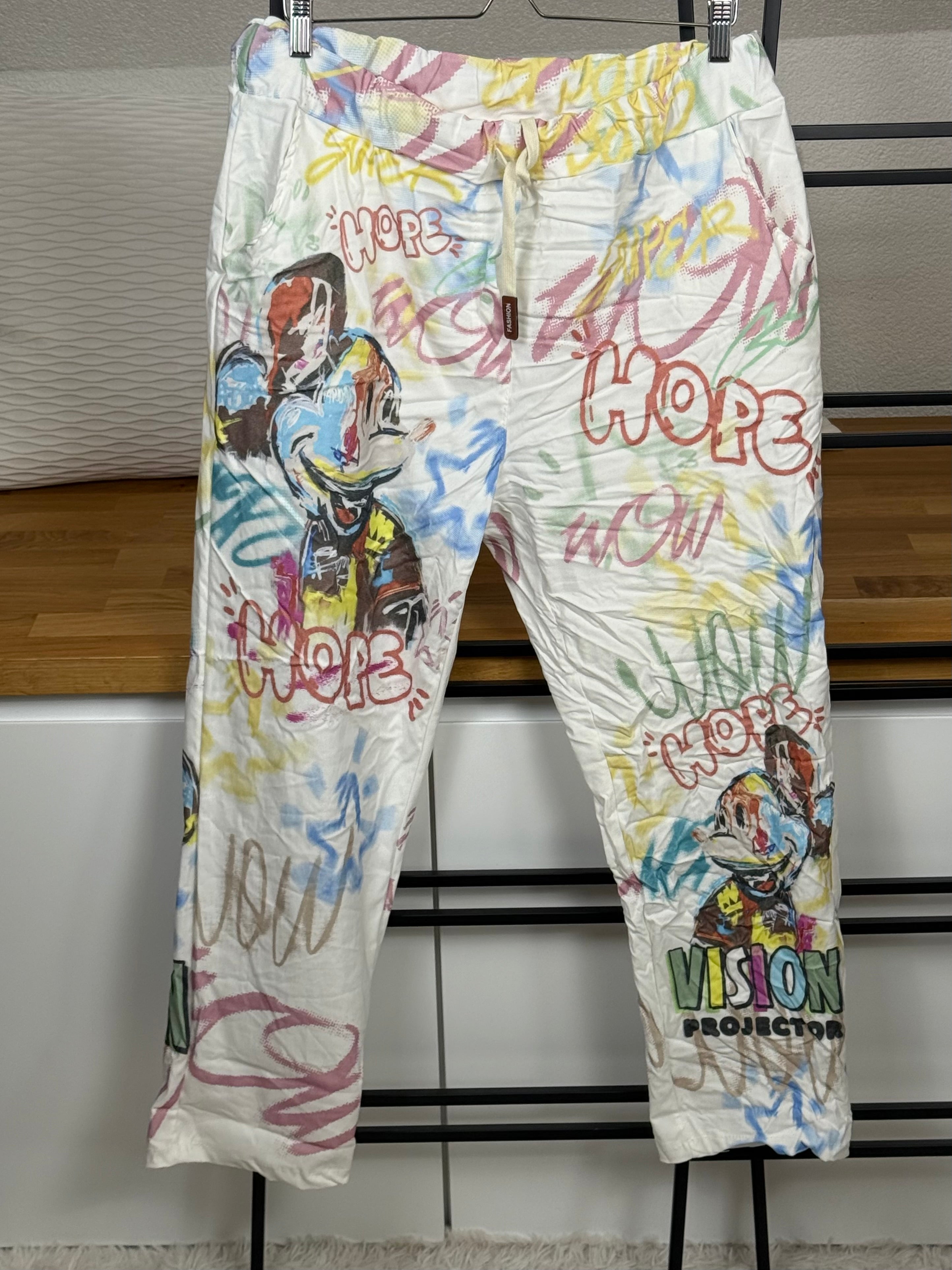 Damen - Jogpant „Maus“ Einheitsgröße Gr. 42/44 - 48/50 in 4 Varianten