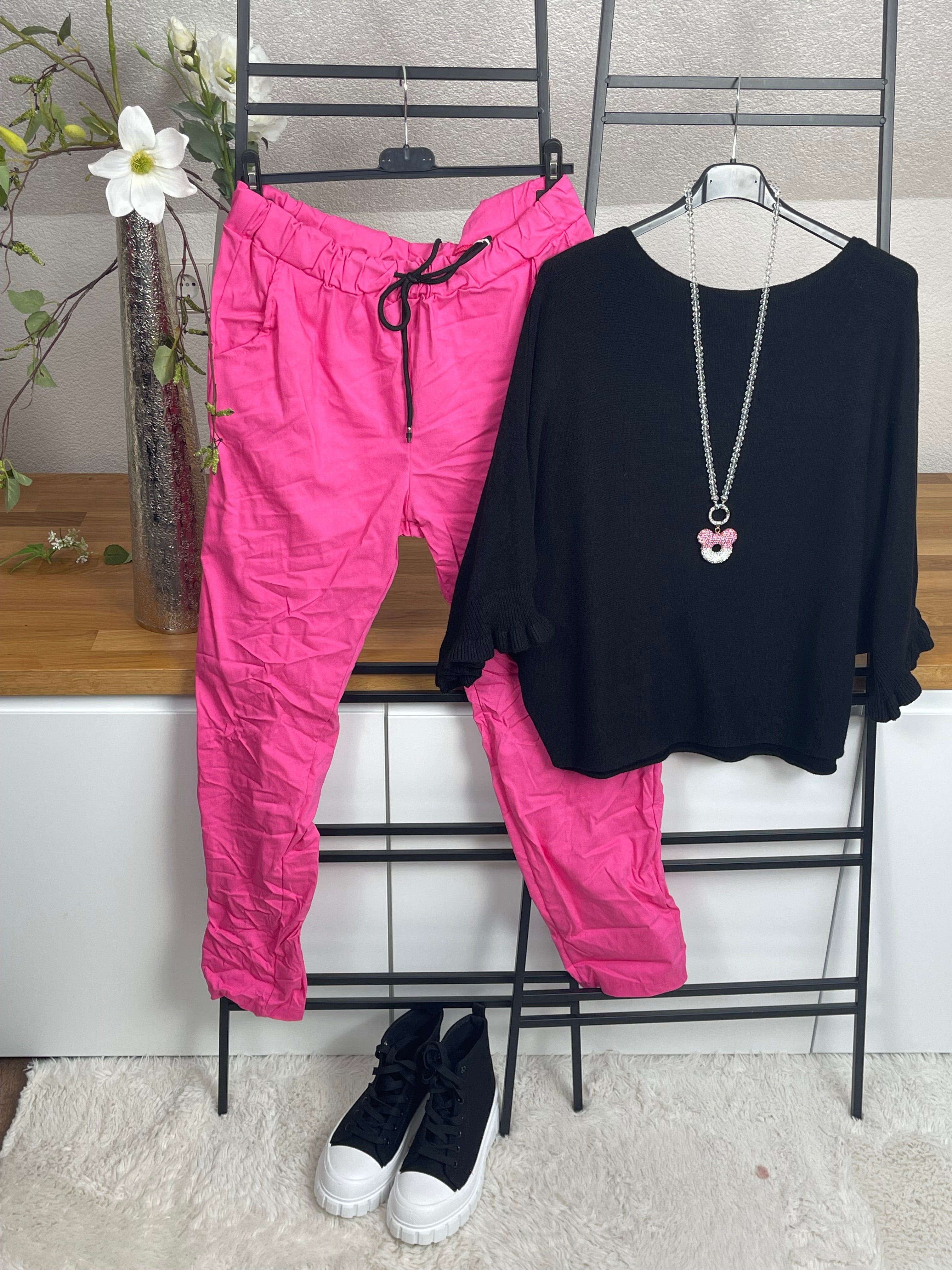 !!!!KEINE RETOURE MÖGLICH!!!! Jogpant „Basic“ Einheitsgröße Gr. 44 - 48+ in zehn Farben