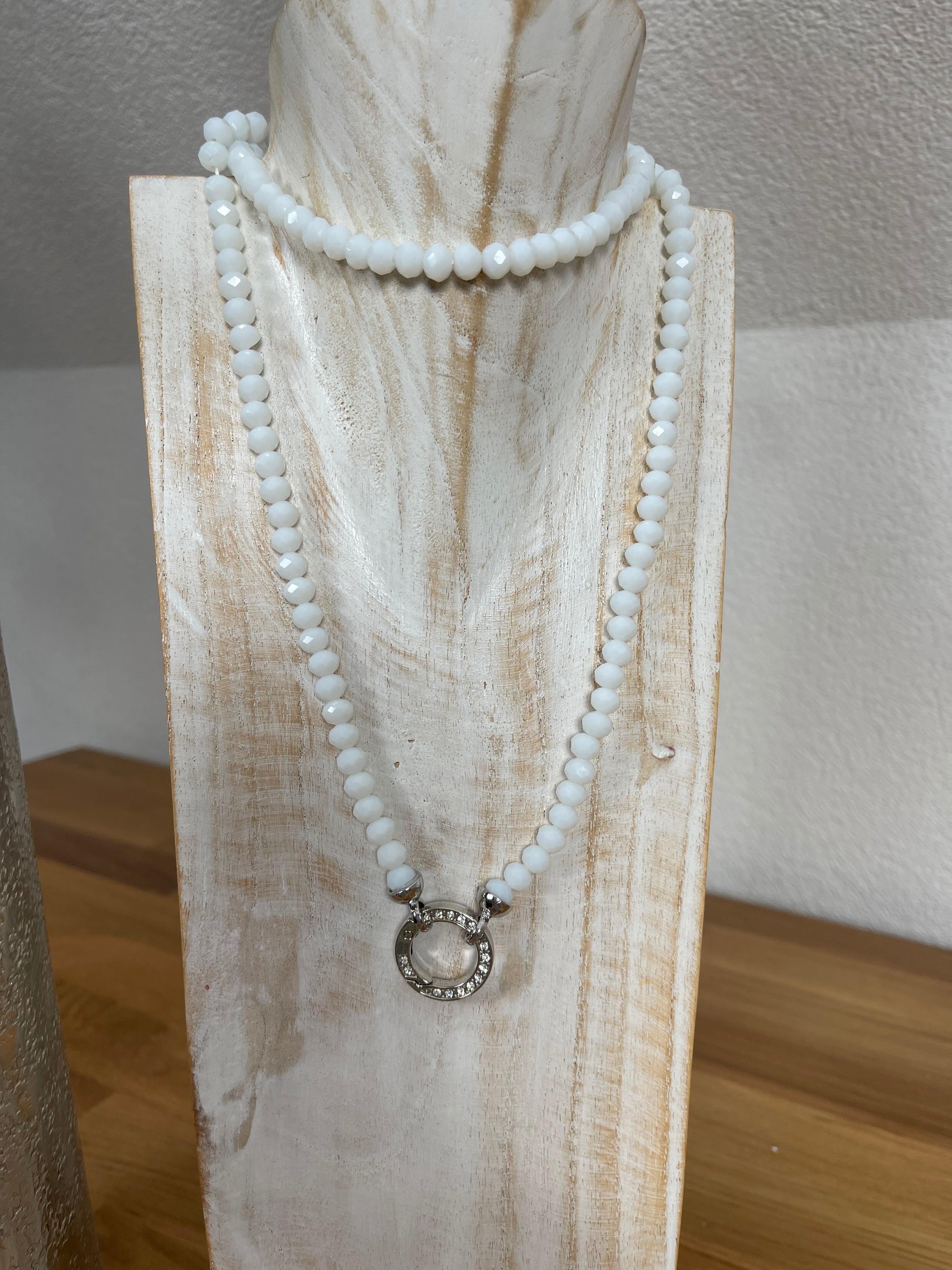 Vario - Perlen - Kette ca. 80 cm verschiedene Farben