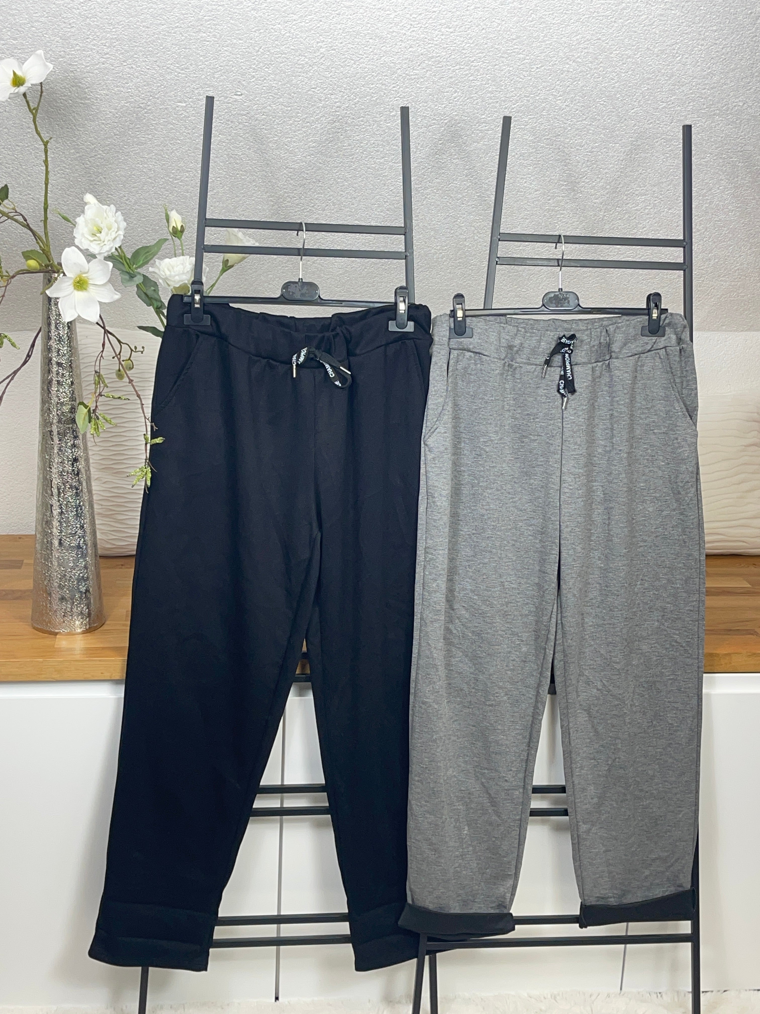 Damen Jogpant „Fluffi“ Einheitsgrösse Gr. 42 - 50 in 4 Farben