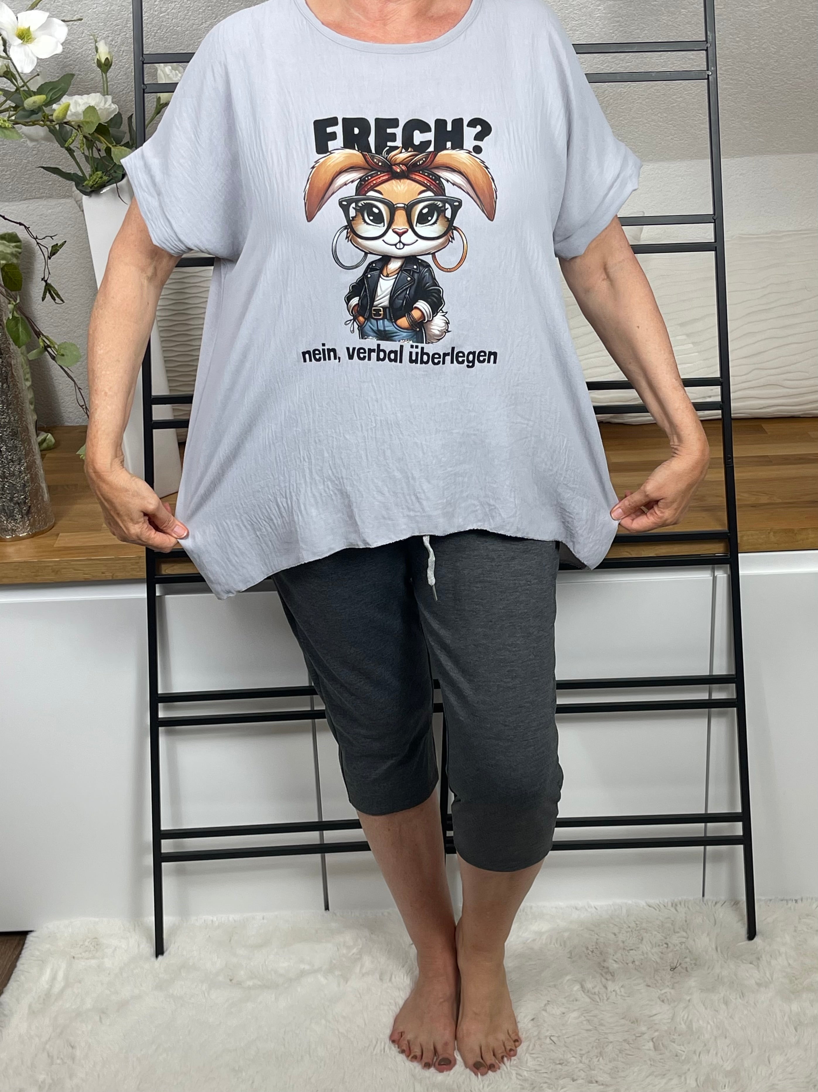 !!!!KEINE RETOURE MÖGLICH!!!! Damen - Shirt „…“ Einheitsgröße Gr. 38 - 44 in 5 Farben