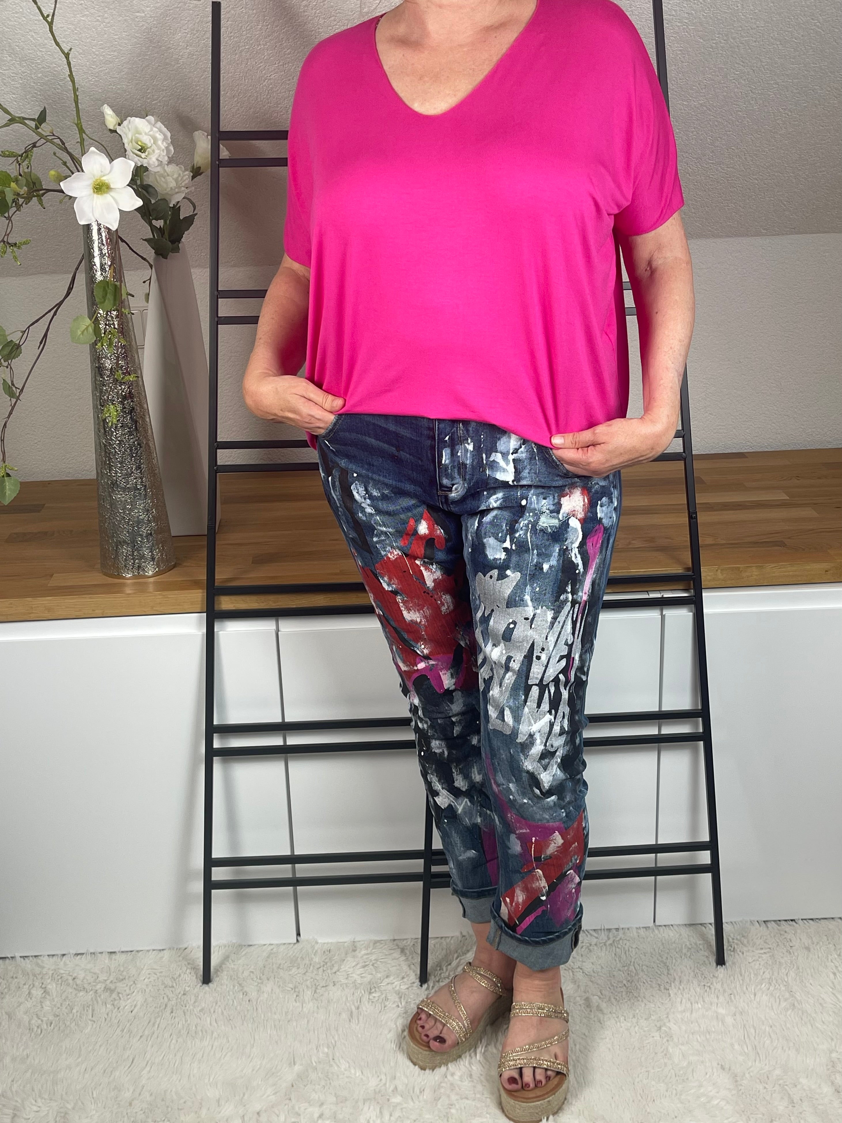 !!!!KEINE RETOURE MÖGLICH!!!! 
Jeans  „Crazy“ Gr. 38 - 44