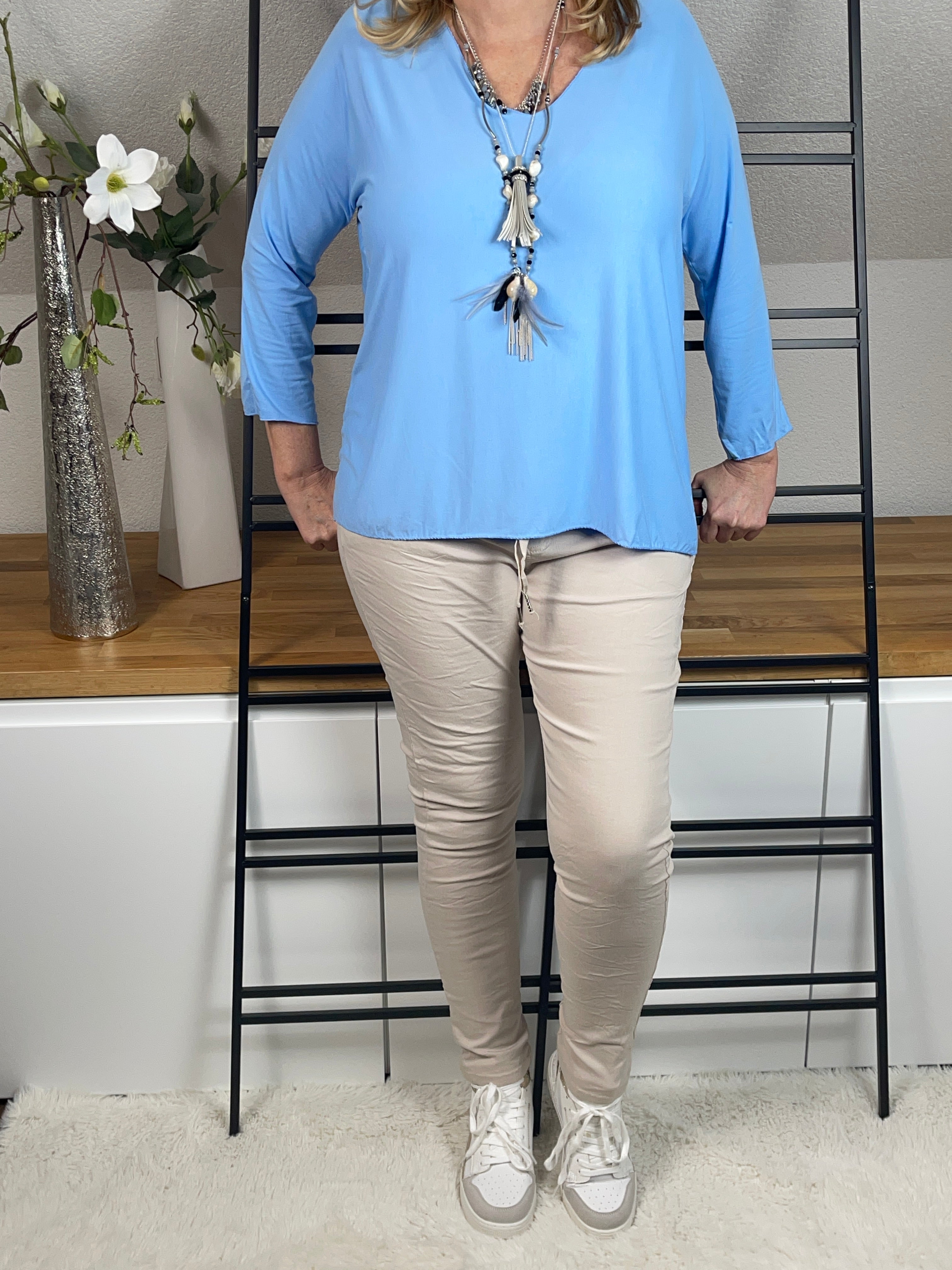 Basic - Shirt „Must Have“ Einheitsgröße Gr. 36 - 44 in vielen Farben