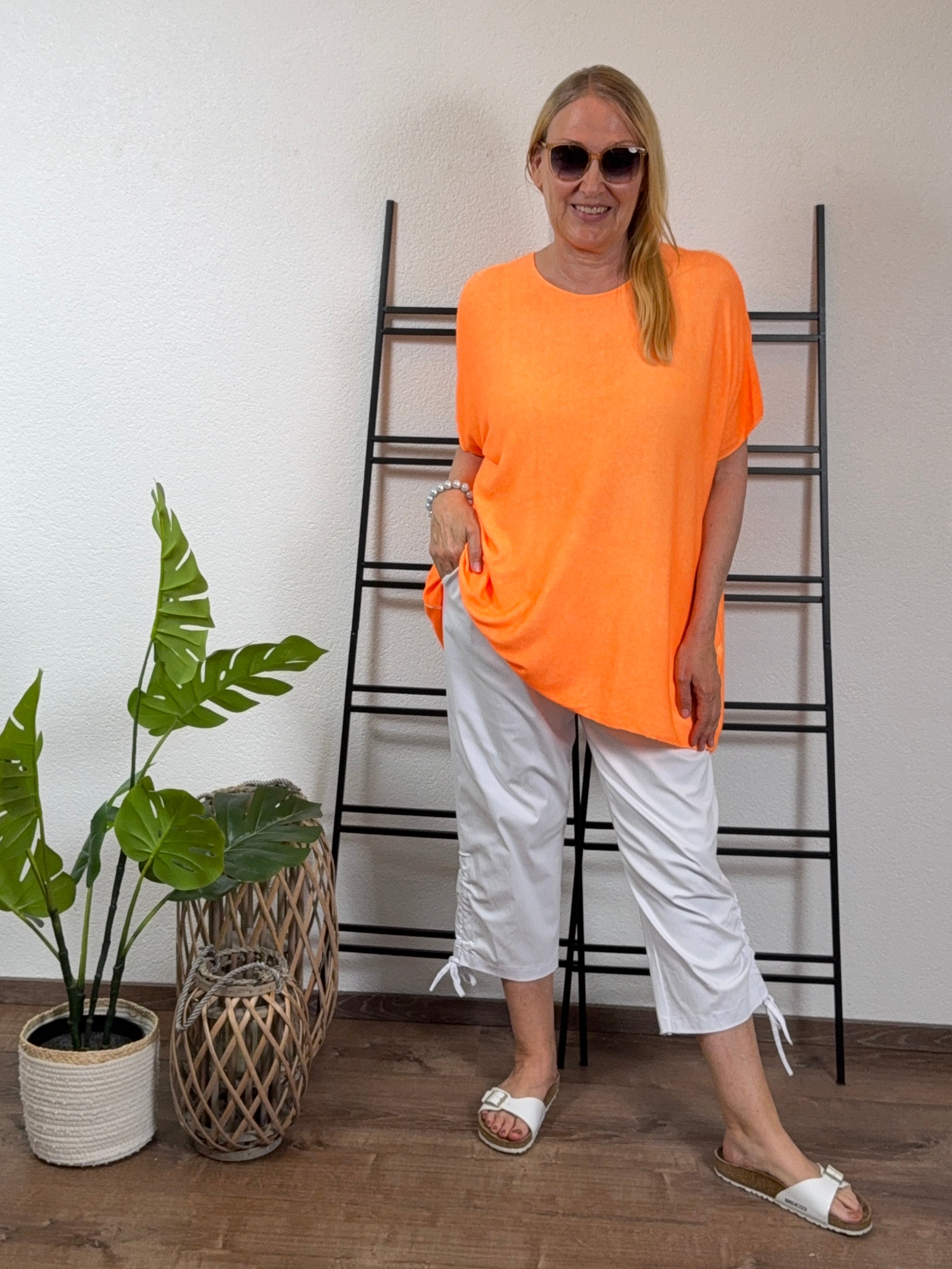 Feinstrick - V - Shirt in 3 Farben