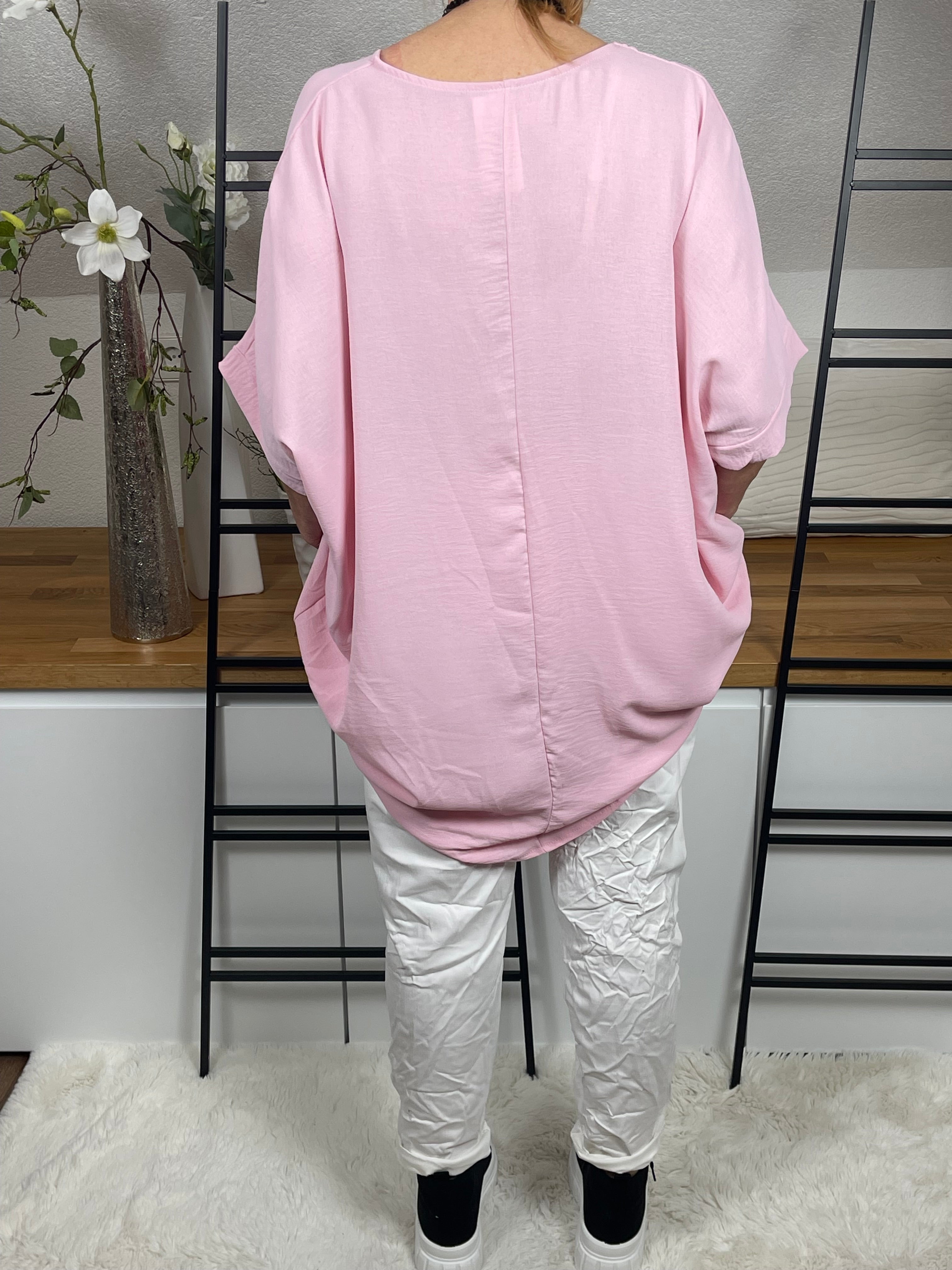 !!!!KEINE RETOURE MÖGLICH!!!! Damen Tunika - Shirt Einheitsgrösse Gr. 44 - 52 in 8 Farben