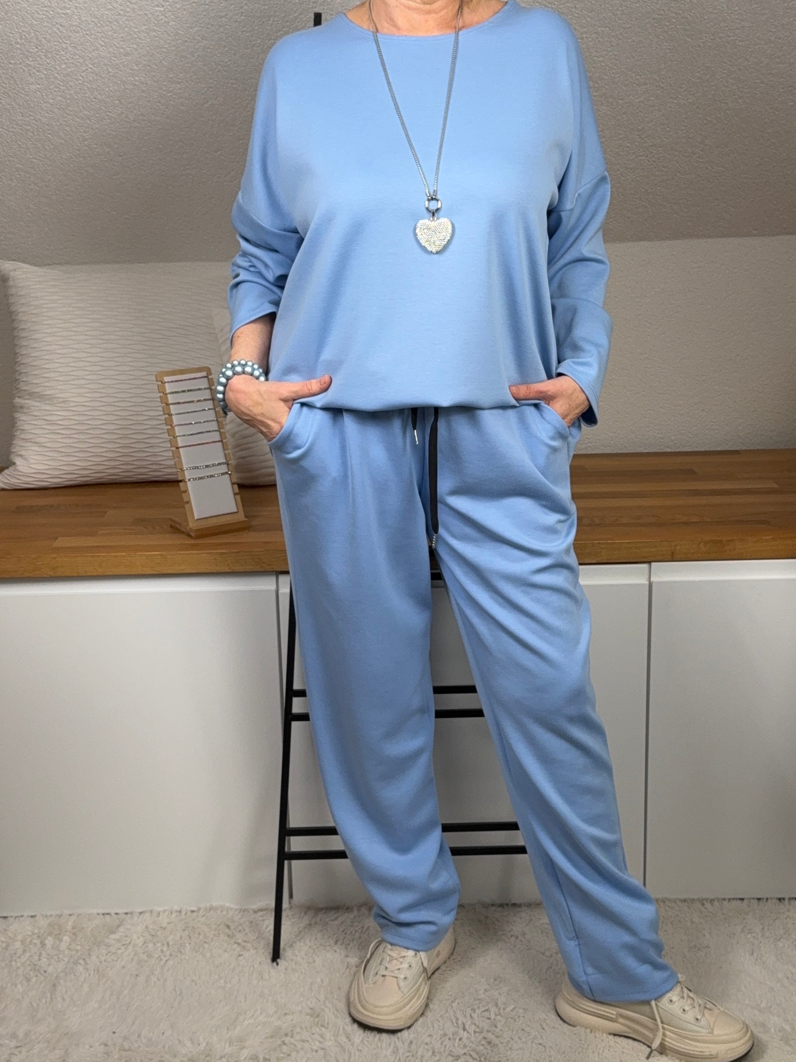 Pullover „Fluffi“ Basic Einheitsgröße Gr. 38 - 44 in vielen Farben