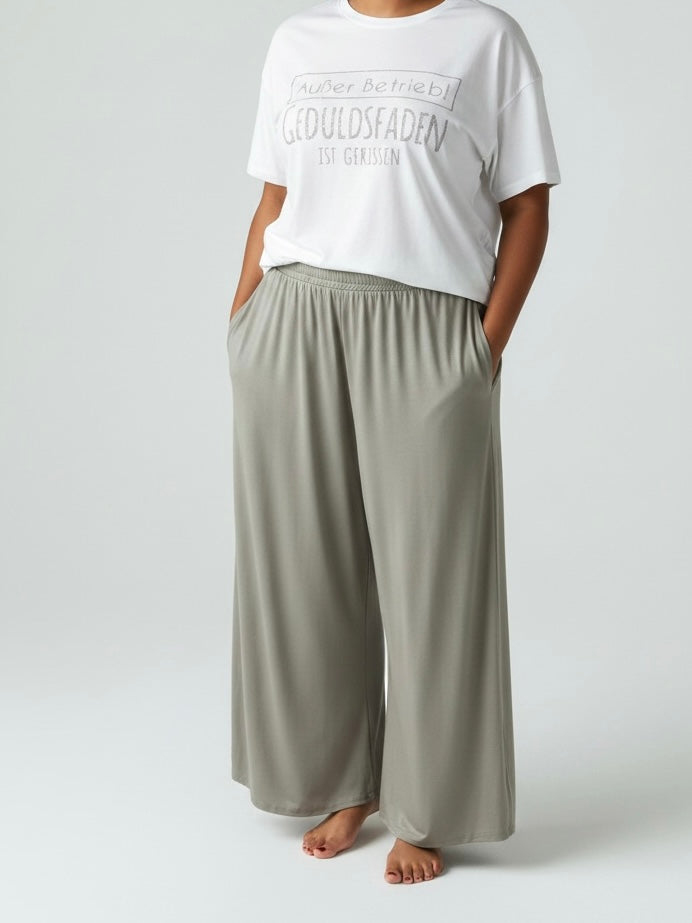 Weite Hose „Palazzo - Style“ in 3 Farben