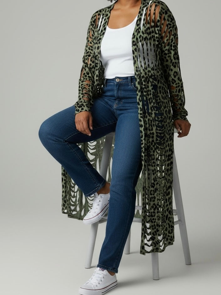 Longjacke „Animal Lochi“ Einheitsgrösse Gr. 36 - 46