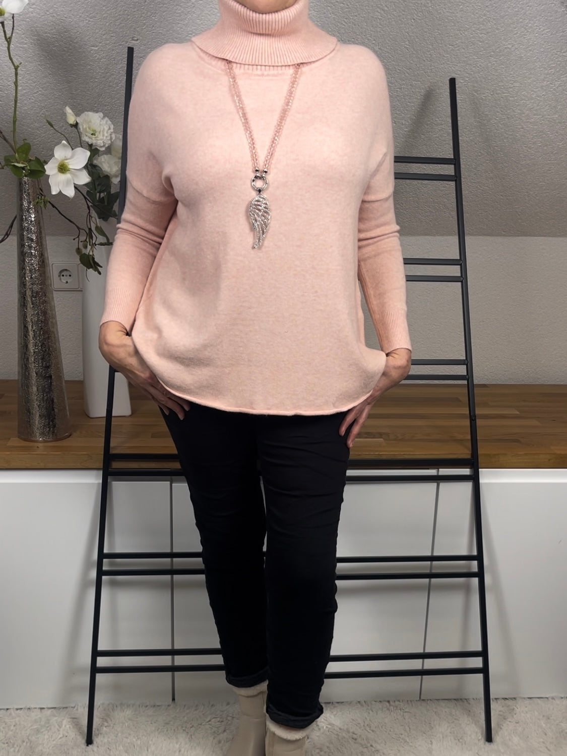 !!!!KEINE RETOURE MÖGLICH!!!! 
Damen - Rollkragenpullover „Warmup“ Einheitsgrösse