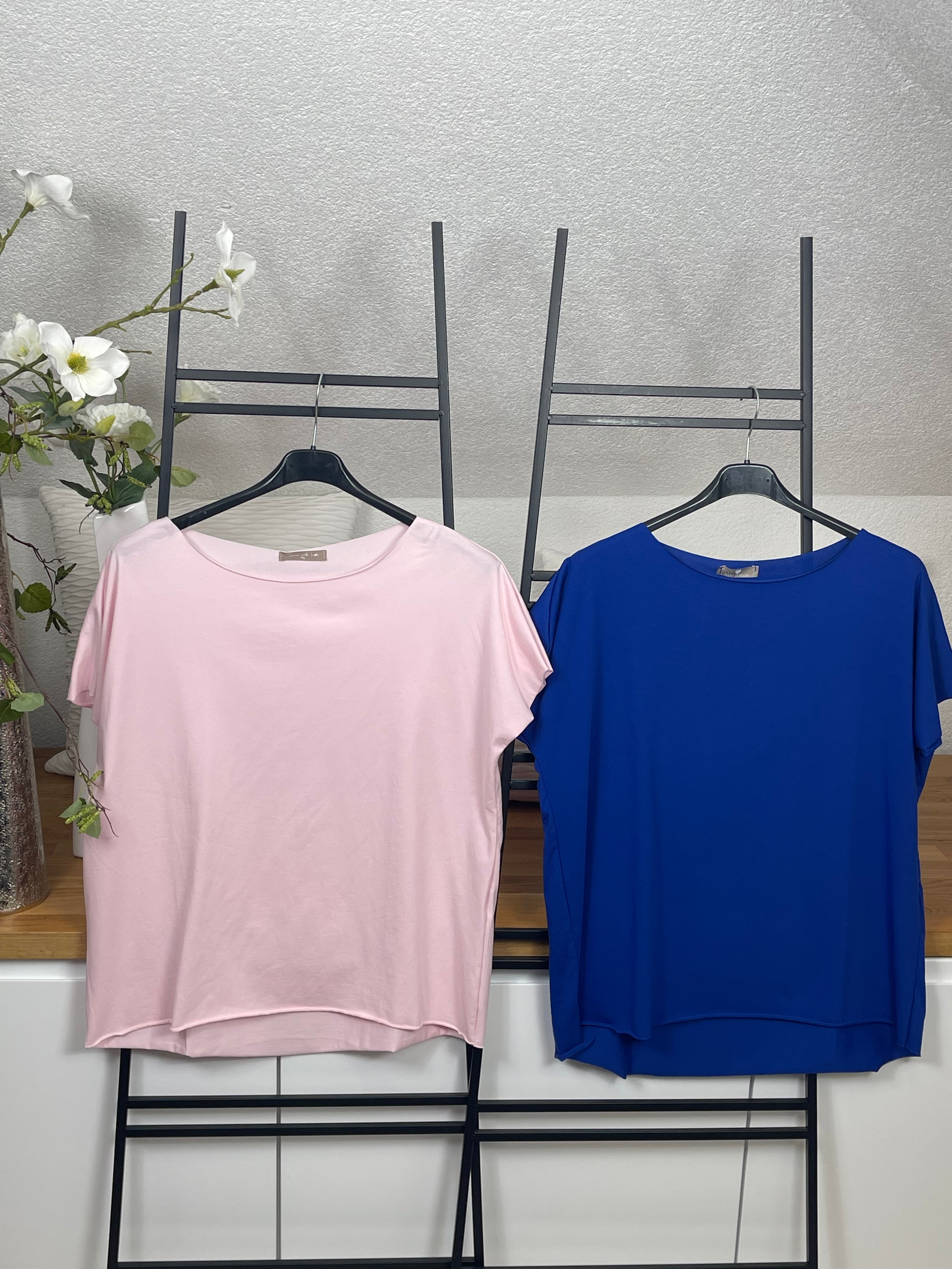 Damen T - Shirt „Basic“ Einheitsgrösse Gr. 36 - 44 in vielen Farben