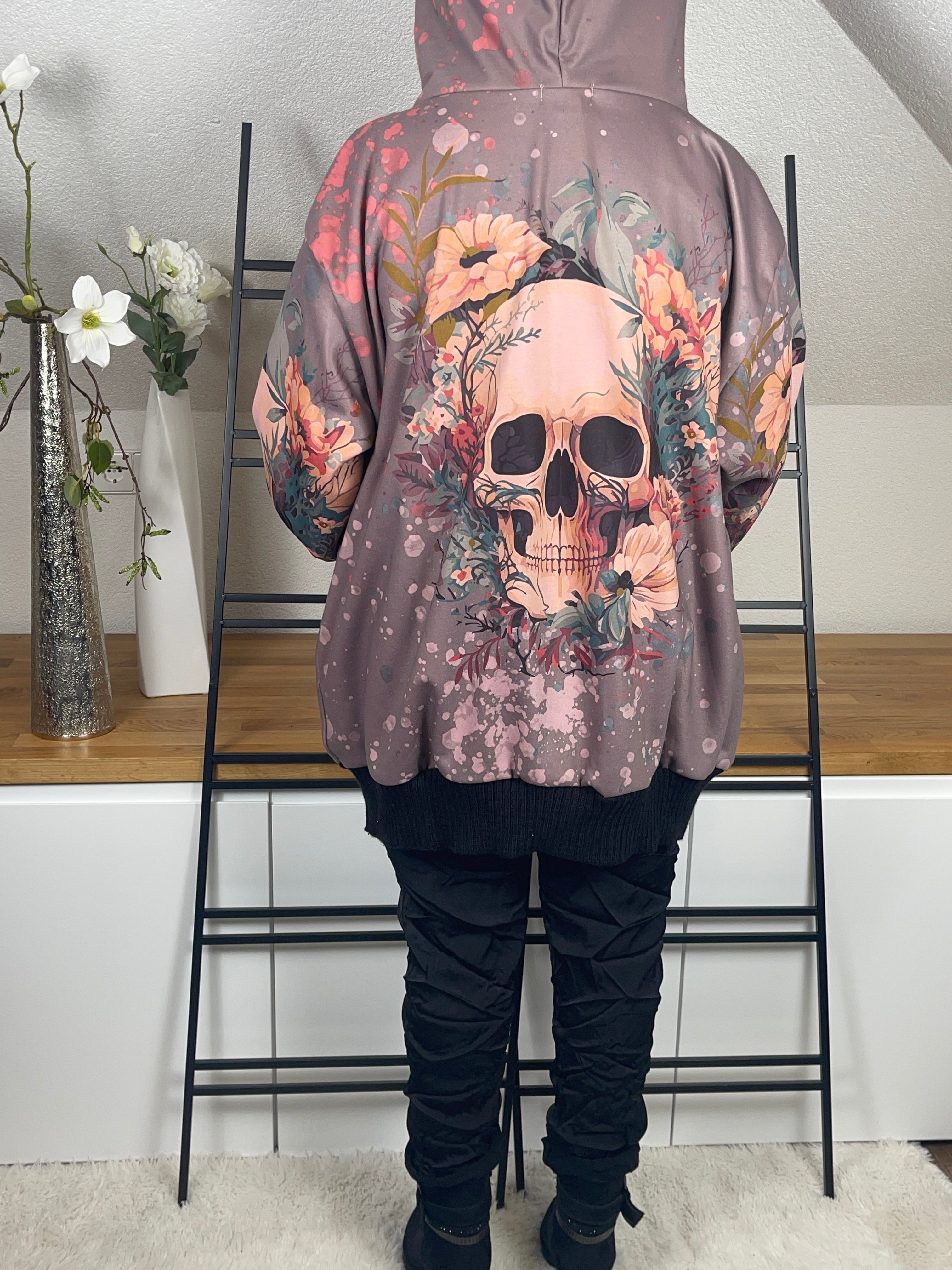 Damen - Softshelljacke „Skull“ in 3 Farben Einheitsgrösse Gr. 44 bis 50