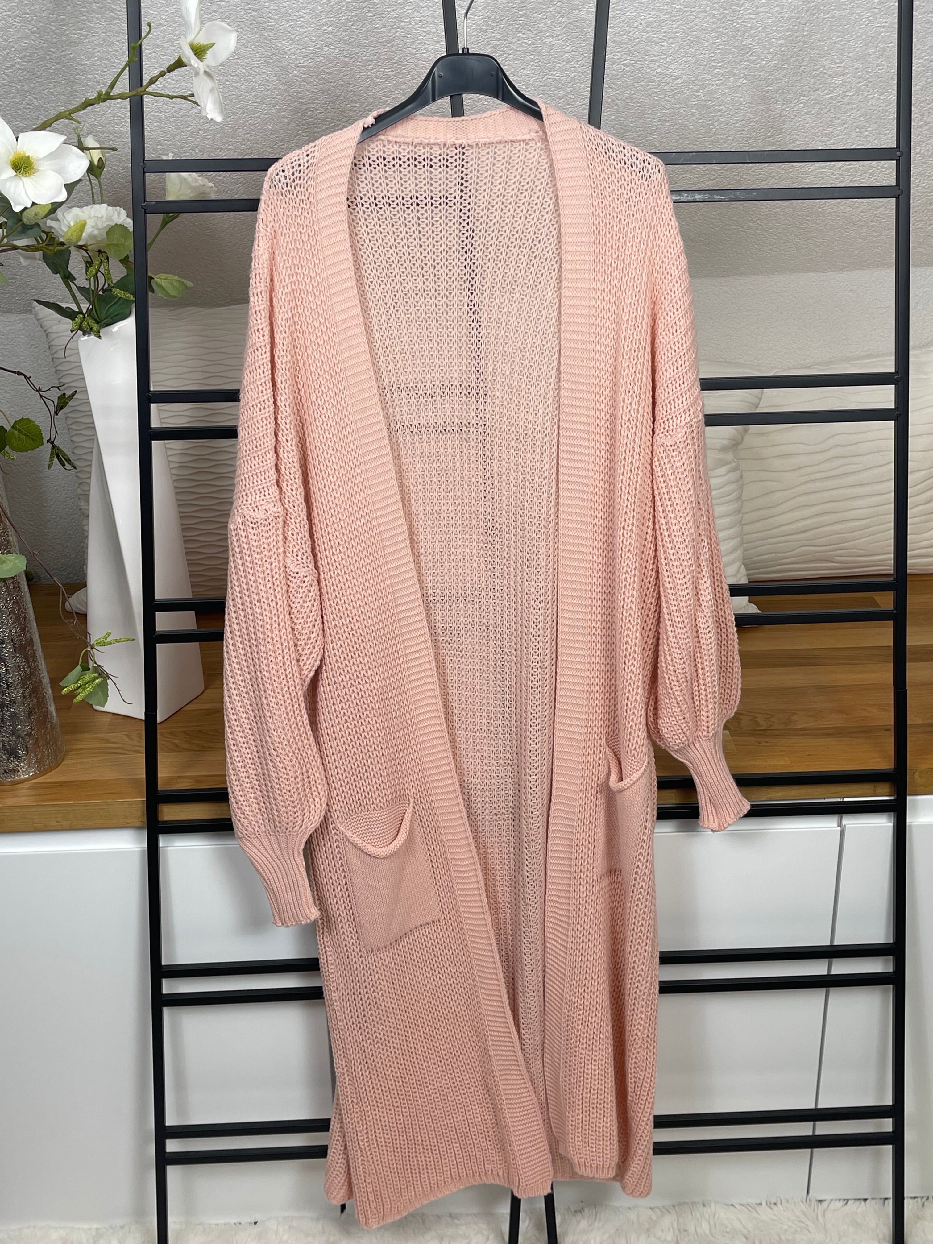 !!!KEINE RETOURE MÖGLICH !!! Strickmantel „Elise“ Einheitsgrösse Gr. 36 - 44/46