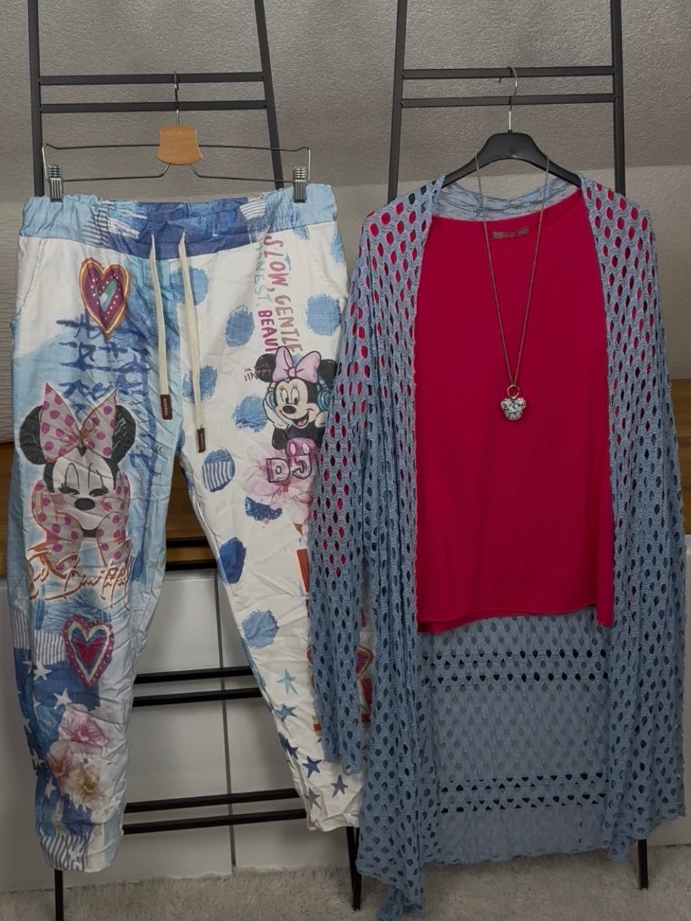 Damen - Jogpant „Maus“ Einheitsgröße Gr. 42/44 - 48/50 in 4 Varianten