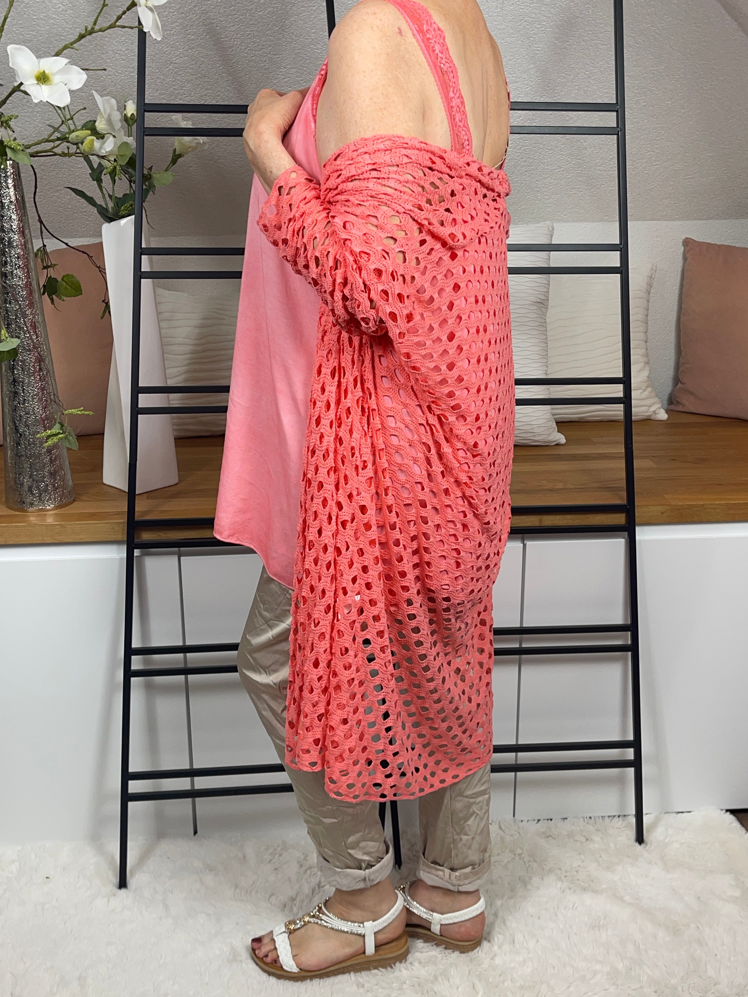 Cardigan „Lochi“ Einheitsgrösse Gr. 36 - 44/46 in vielen Farben