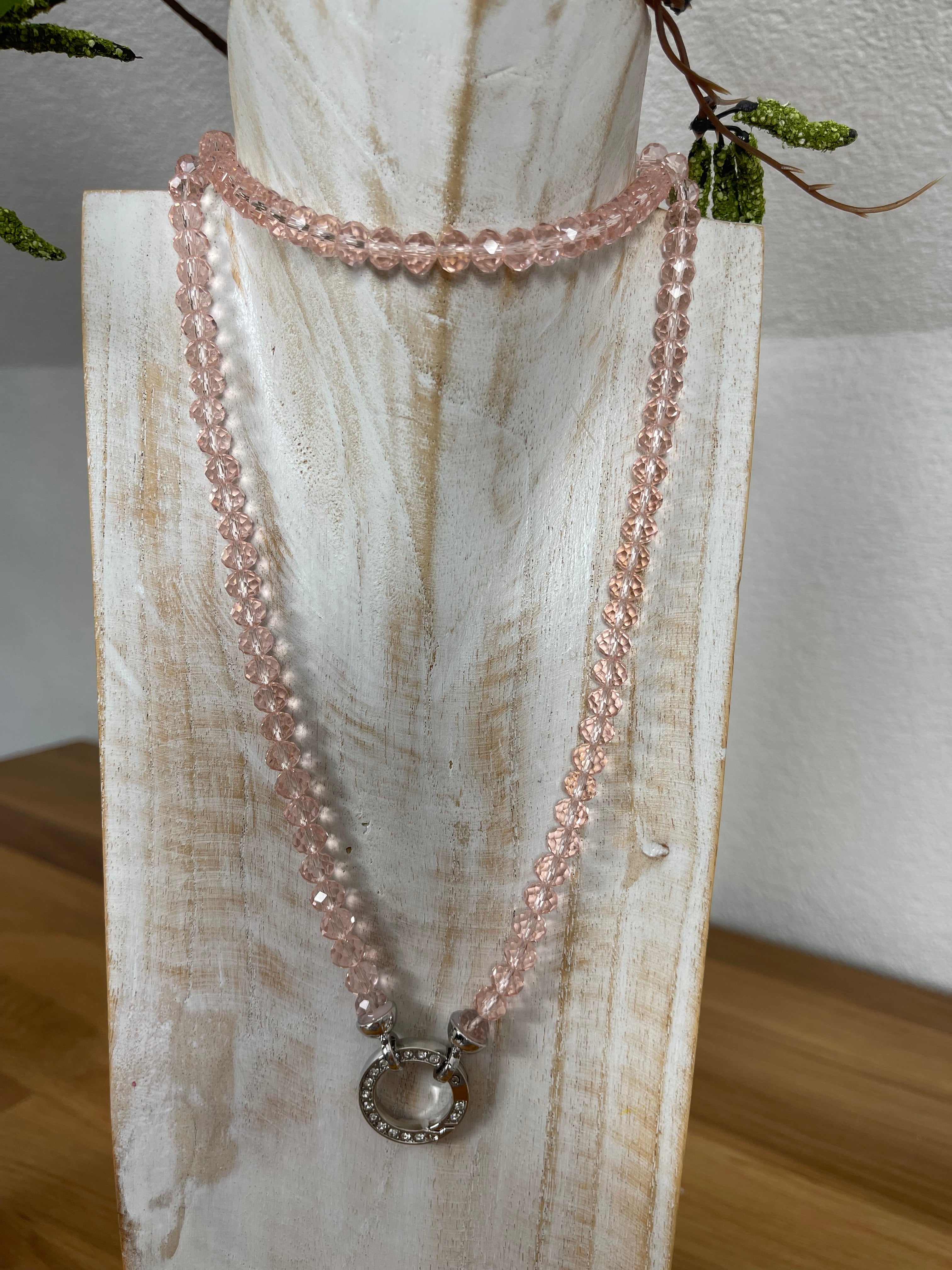 Vario - Perlen - Kette ca. 80 cm verschiedene Farben