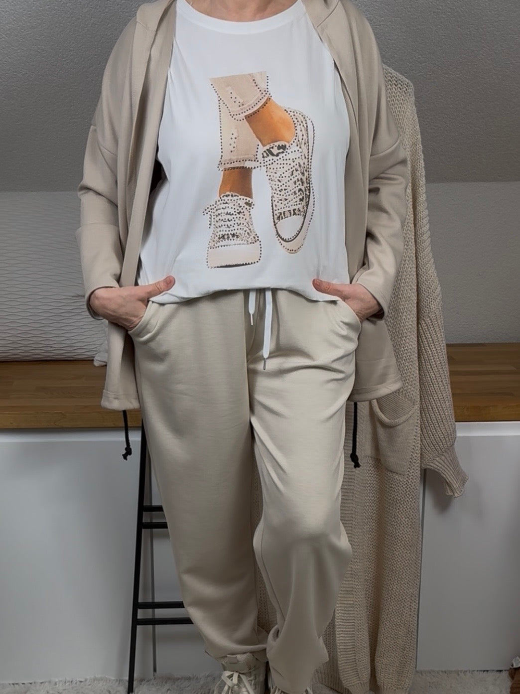 Damen „Fluffi“ Jacke Einheitsgrösse Gr. 38 - 46 in 5 Farben