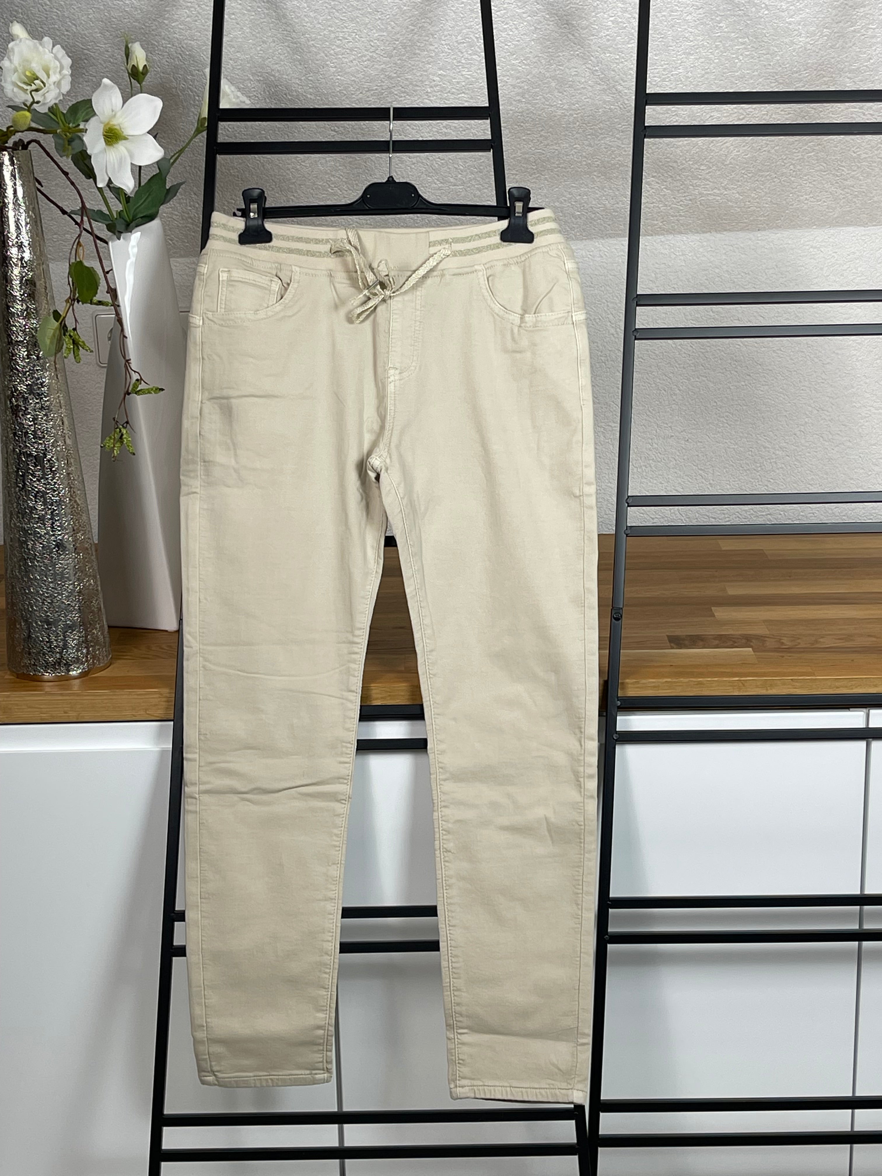 !!!!KEINE RETOURE MÖGLICH!!!!Jeans - Jogpant „Joggi“ Einheitsgrösse Gr. 36 - 44 in 3 Farben