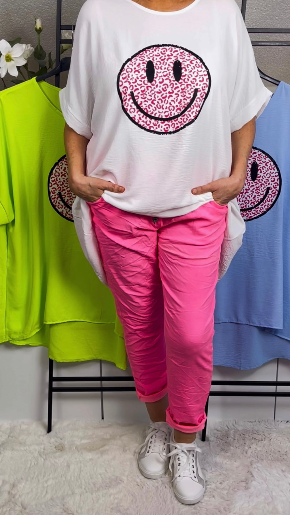 !!!!KEINE RETOURE MÖGLICH!!!! Damen - Jogpant „Maxi“ Einheitsgröße Gr. 42/44 - 50 in 8 Farben