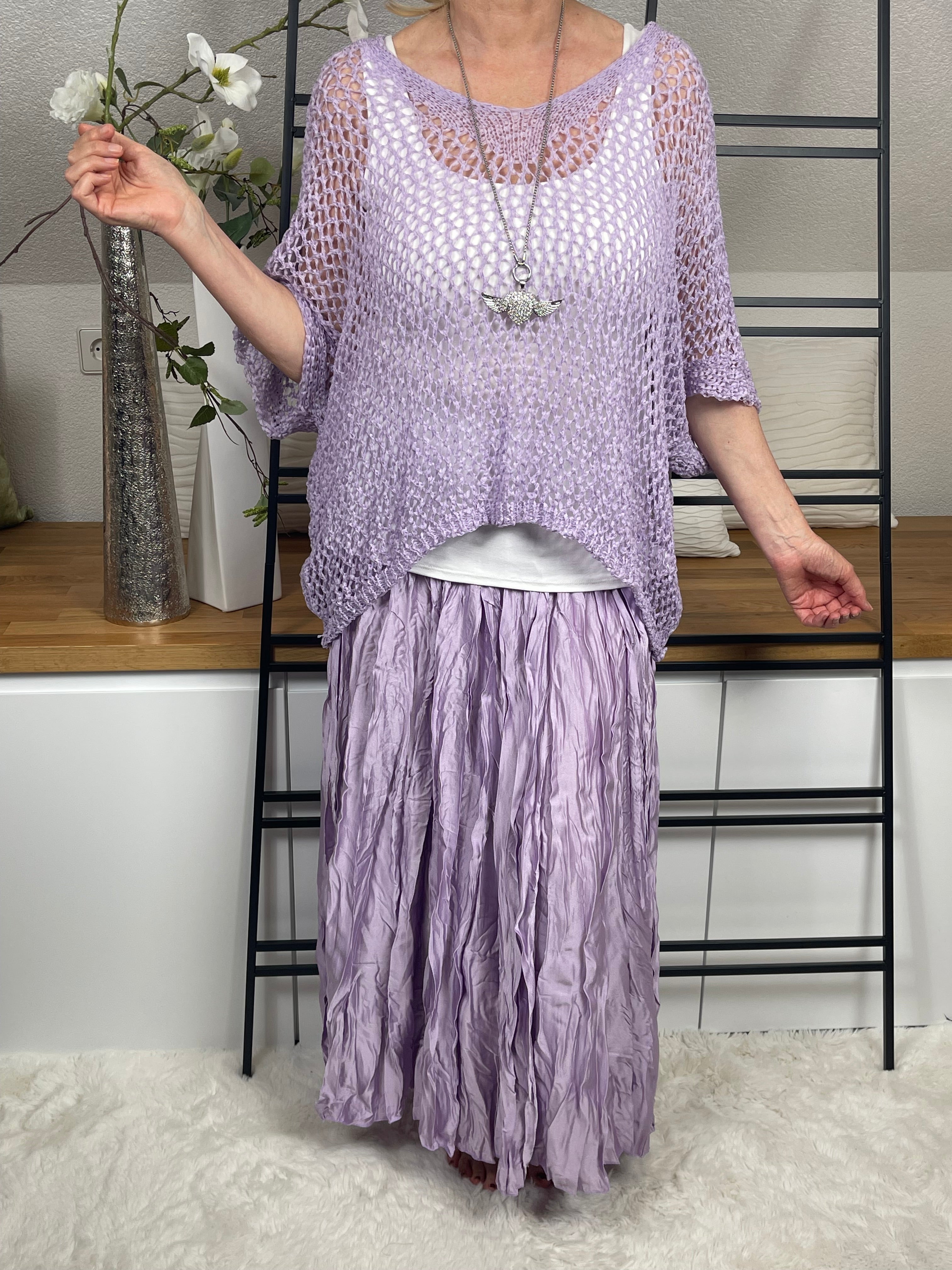 !!!!KEINE RETOURE MÖGLICH!!!! Damen „Crinkle“ Rock Einheitsgrösse Gr. 36 - 40 in 3 Farben