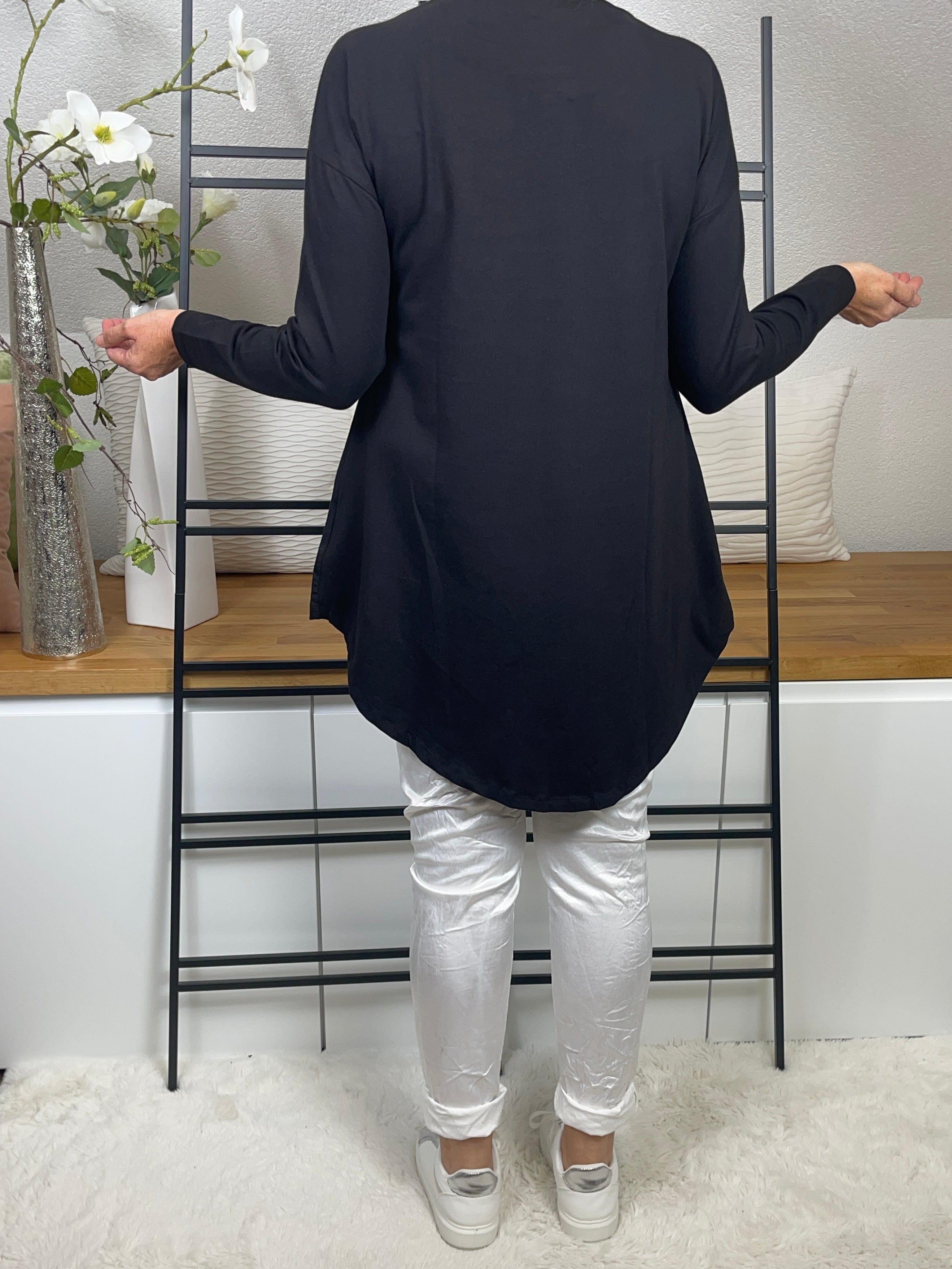 Long - Shirt „Totenkopf“ von EU-Queen Gr. 36 - 48