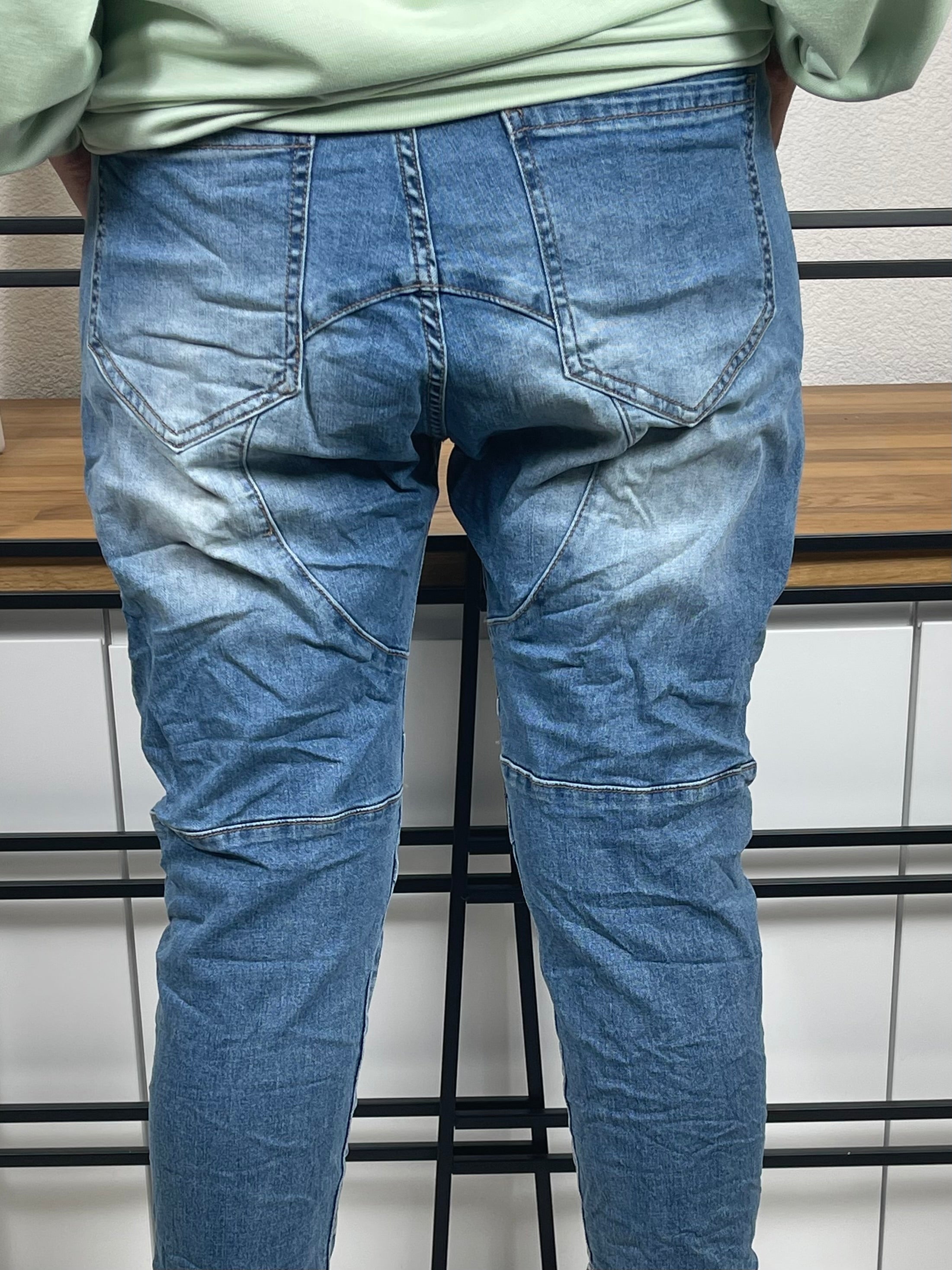!!!!KEINE RETOURE MÖGLICH!!!!Boyfriend - Jeans „Hinguckerle“ Gr. 36 - 46
