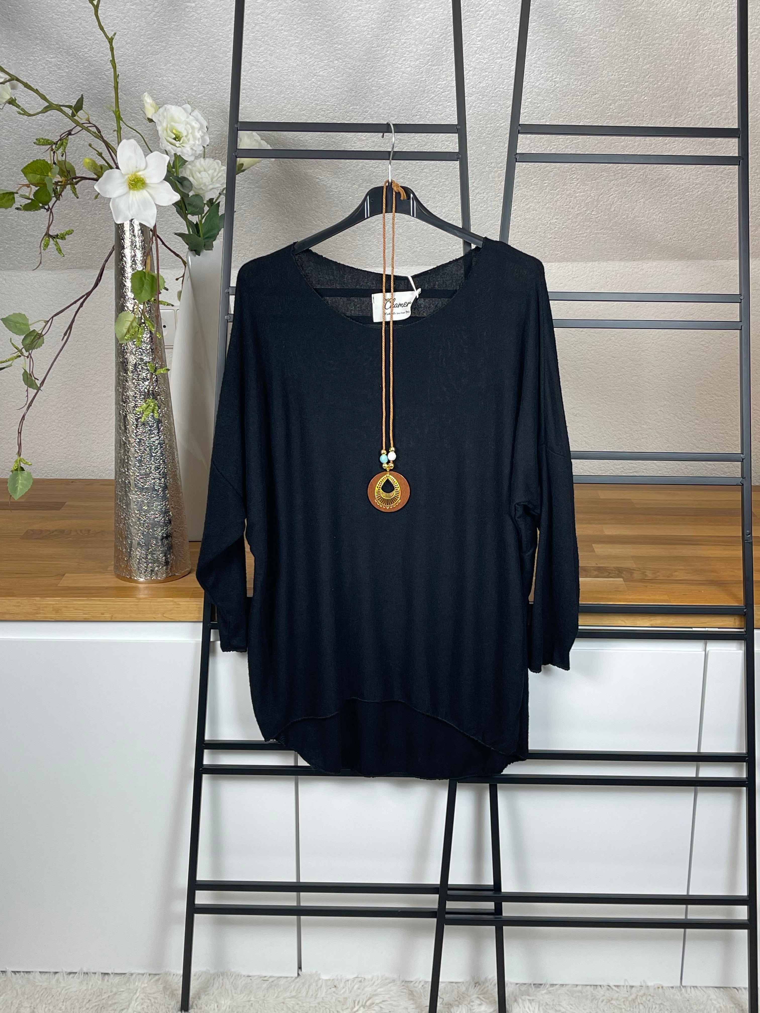 !!!!KEINE RETOURE MÖGLICH!!!! 
Pullover „Feinstrick - Basic“ Einheitsgrösse Gr. 36 - 44