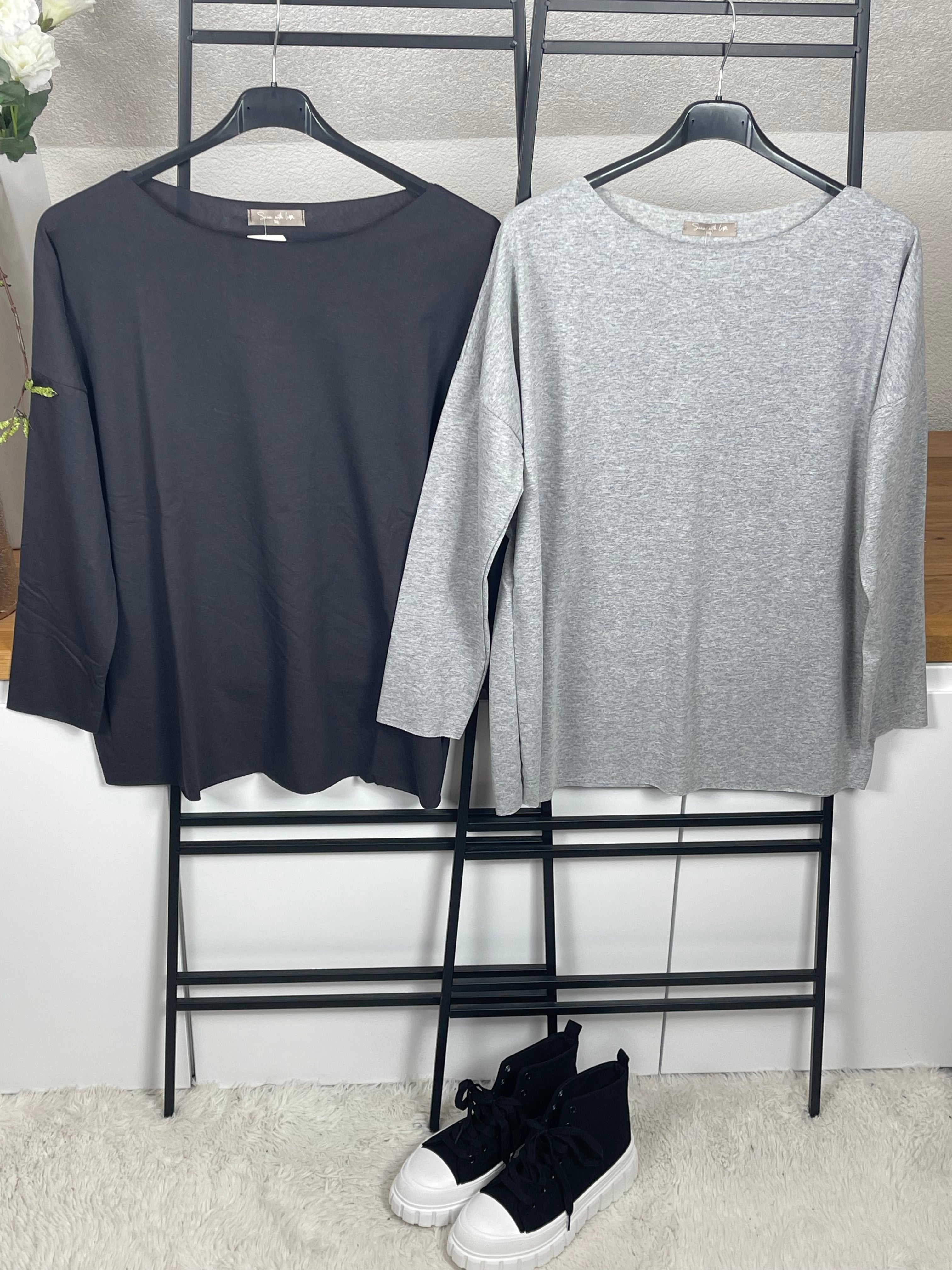 Shirt „Basic“ Einheitsgrösse Gr. 38 - 44 in vielen Farben